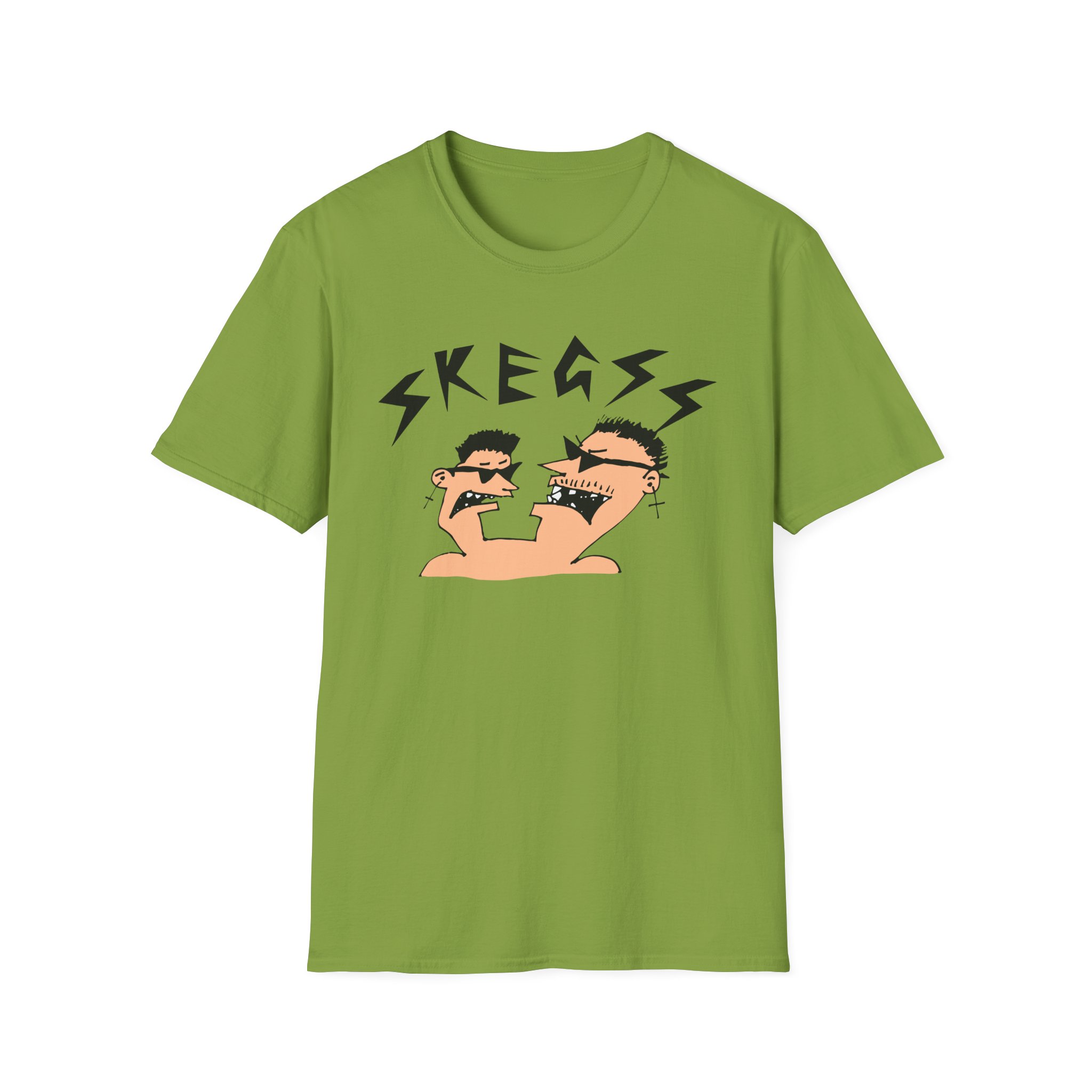 Skegss Two Heads Unisex Softstyle T-Shirt