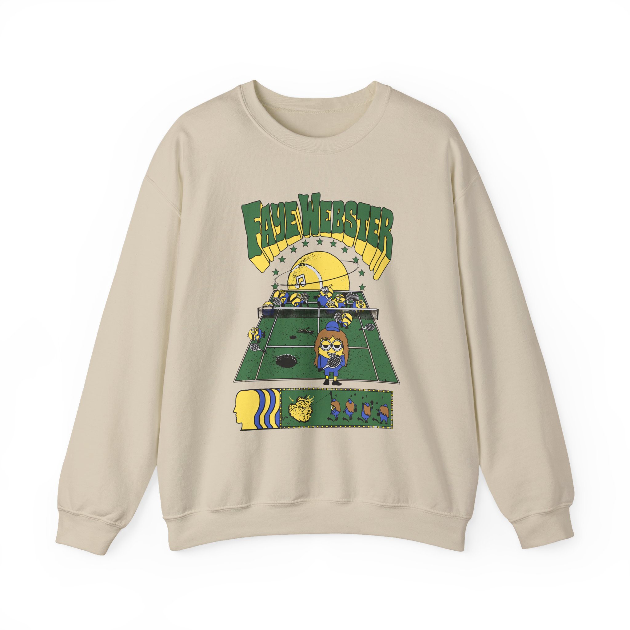 Faye Webster Braindead/minion Unisex Heavy Blendâ„¢ Crewneck Sweatshirt