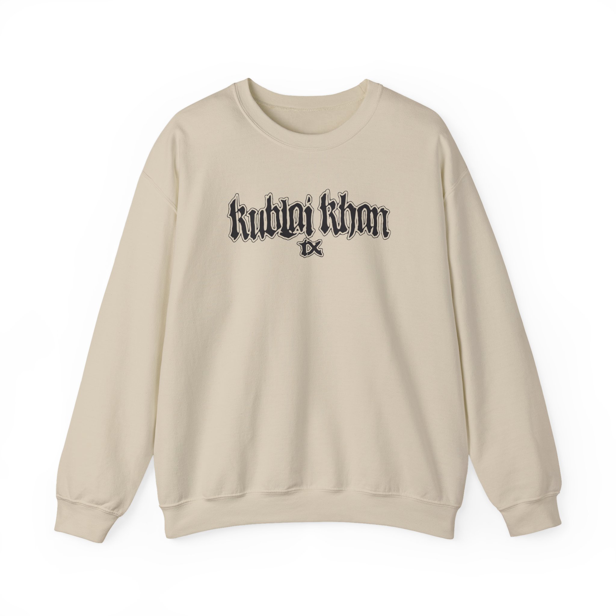 Kublai Khan - Let the Balls Swing Natural Unisex Heavy Blendâ„¢ Crewneck Sweatshirt