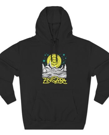 Zingara Moon Eyes Three-Panel Fleece Hoodie