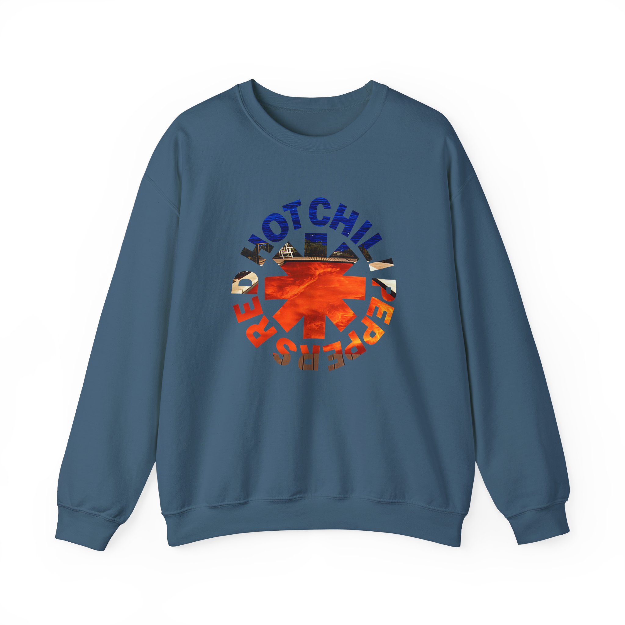 Red Hot Chili Peppers Californication Asterisk Unisex Heavy Blendâ„¢ Crewneck Sweatshirt