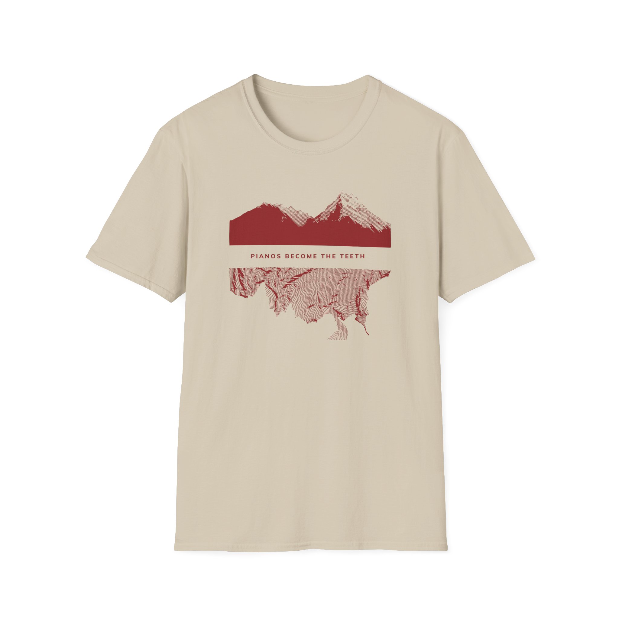 Pianos Become the Teeth Mountains Unisex Softstyle T-Shirt