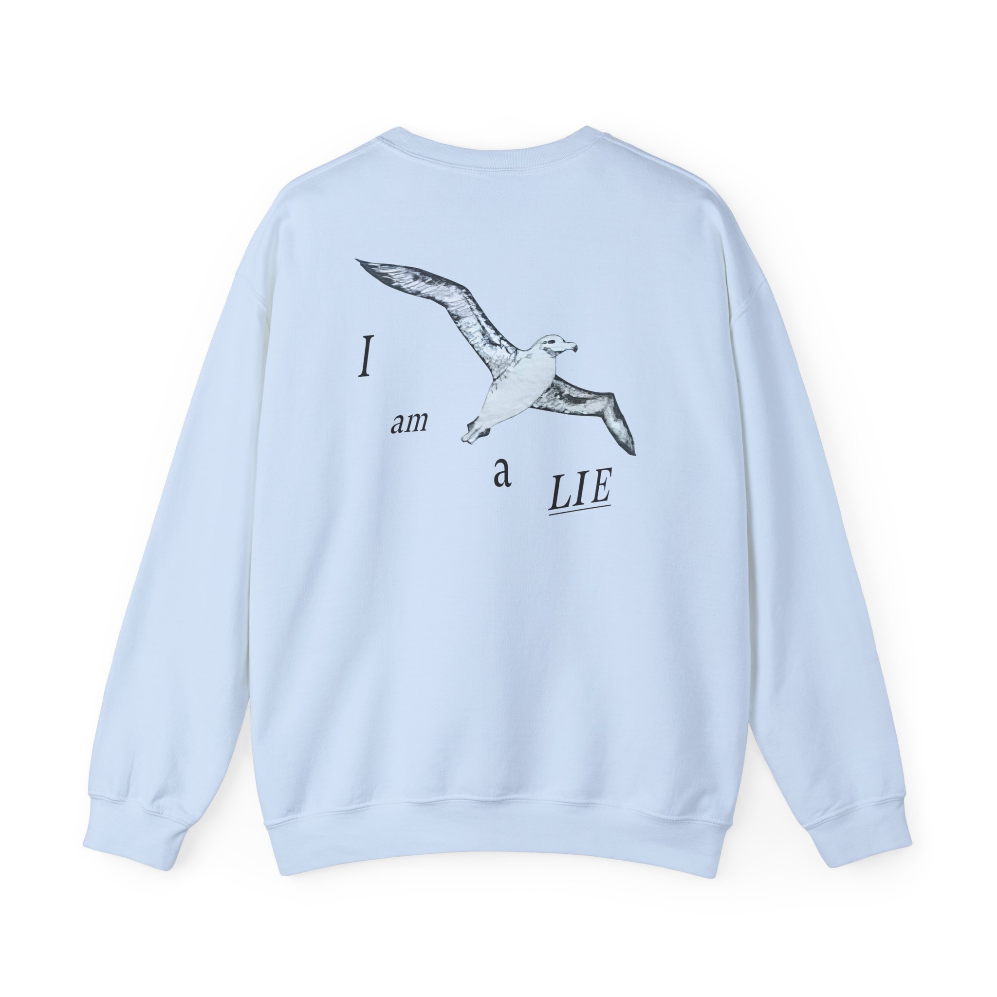 Birds Arent Real I am a Lie Unisex Heavy Blendâ„¢ Crewneck Sweatshirt