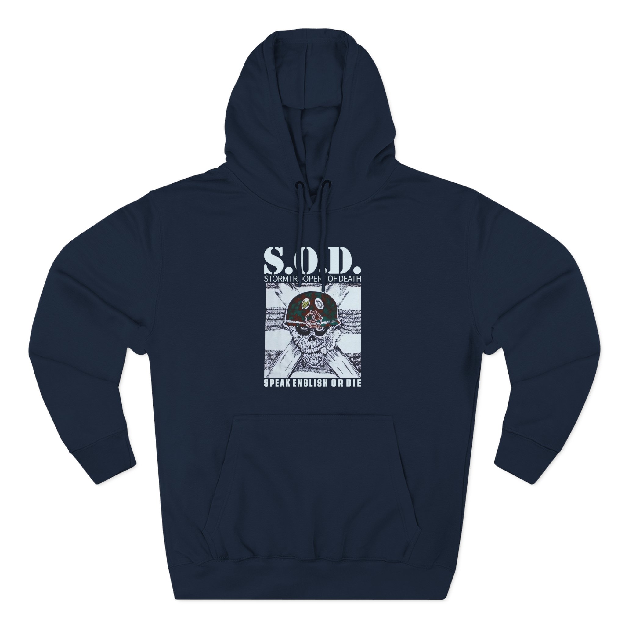 S.o.d. Stormtroopers of Death Band Three-Panel Fleece Hoodie