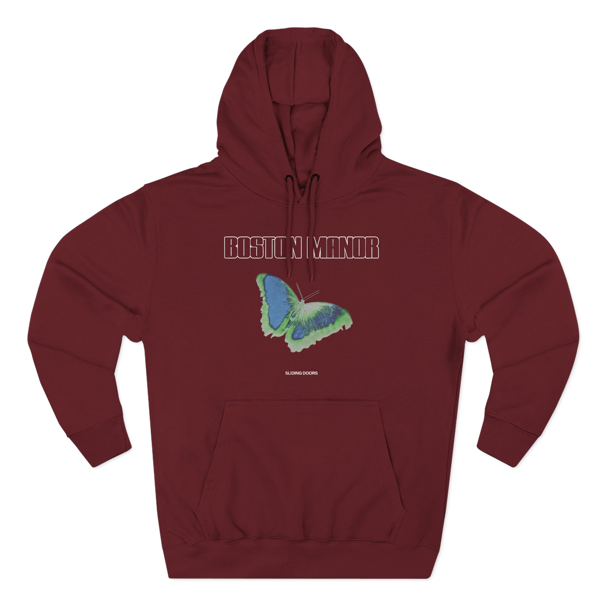 Boston Manor Sliding Doors Three-Panel Fleece Hoodie
