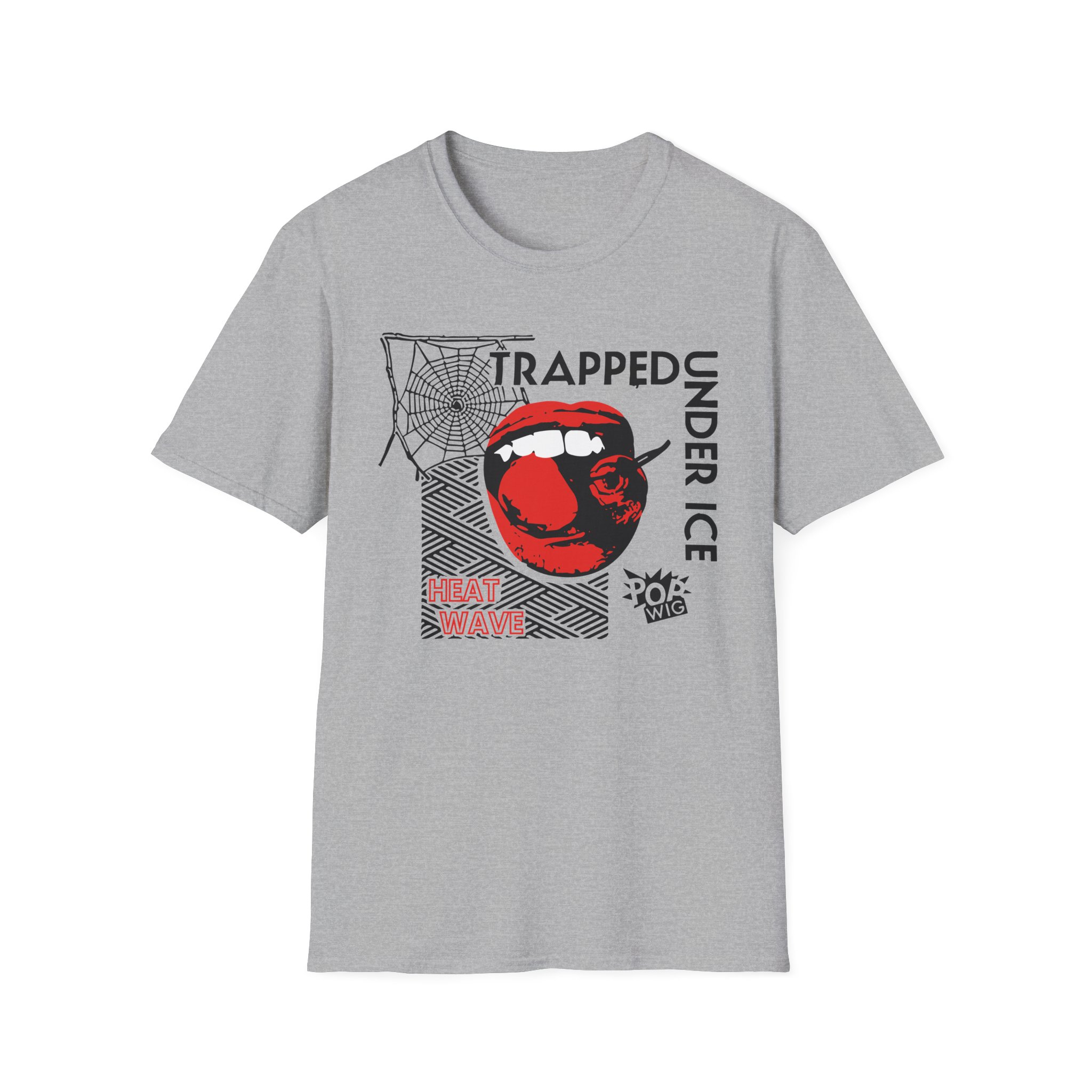Trapped Under Ice Cherry Lips Unisex Softstyle T-Shirt