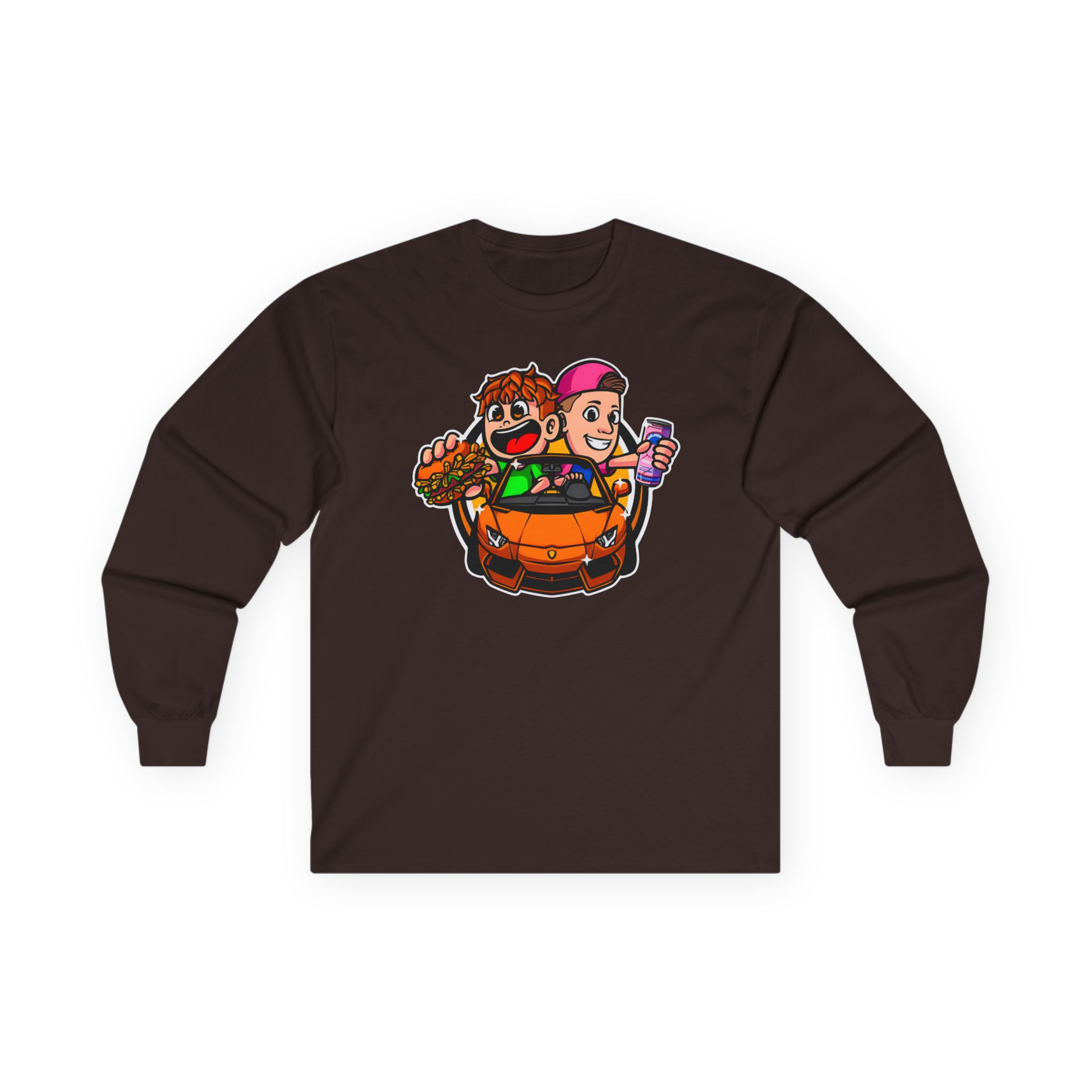 Burger Pommes Unisex Ultra Cotton Long Sleeve Tee