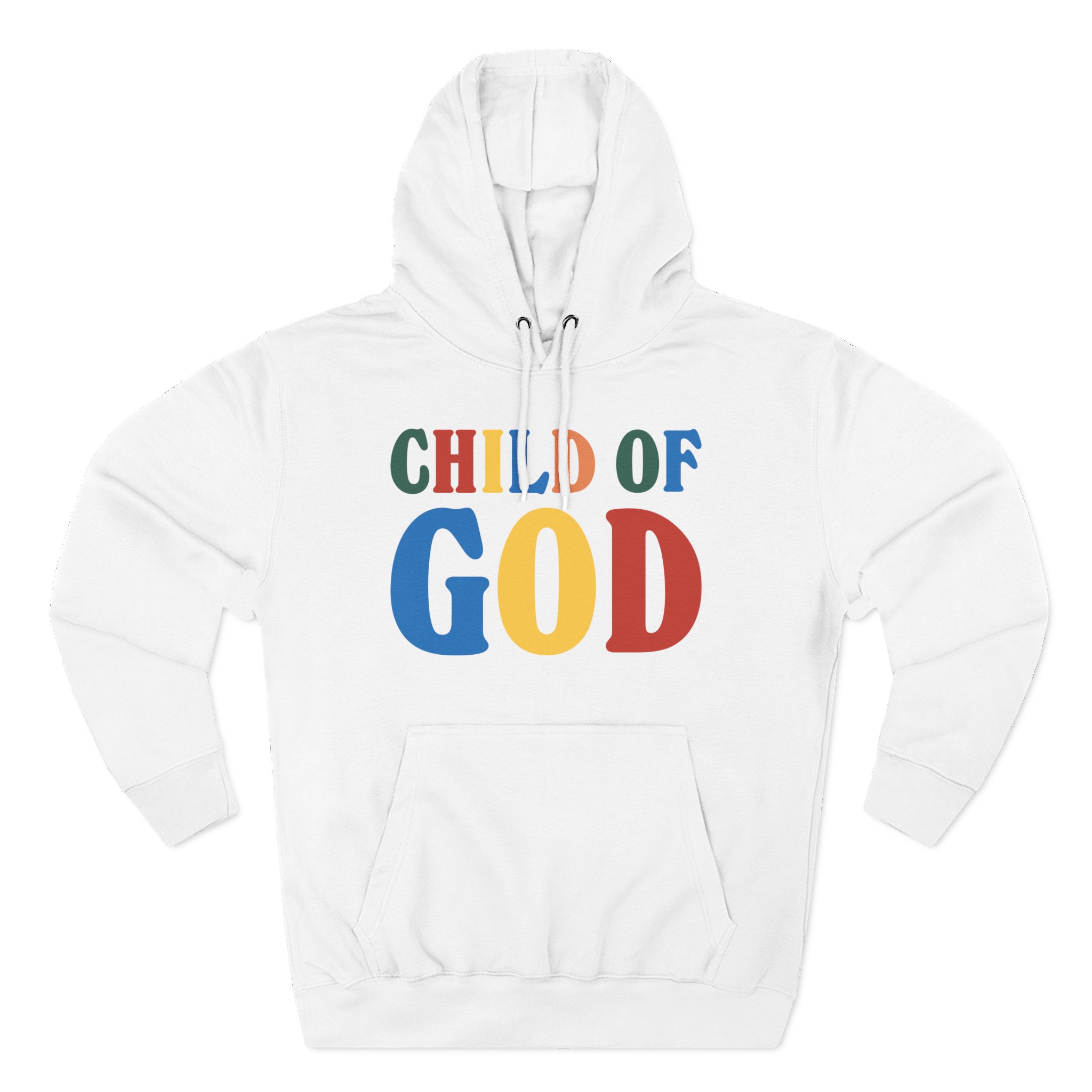 Child of God Three-Panel Fleece Hoodie