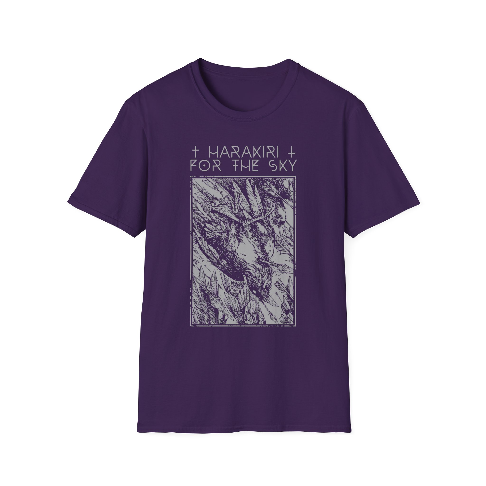 Harakiri for the Sky Falling Birds Unisex Softstyle T-Shirt