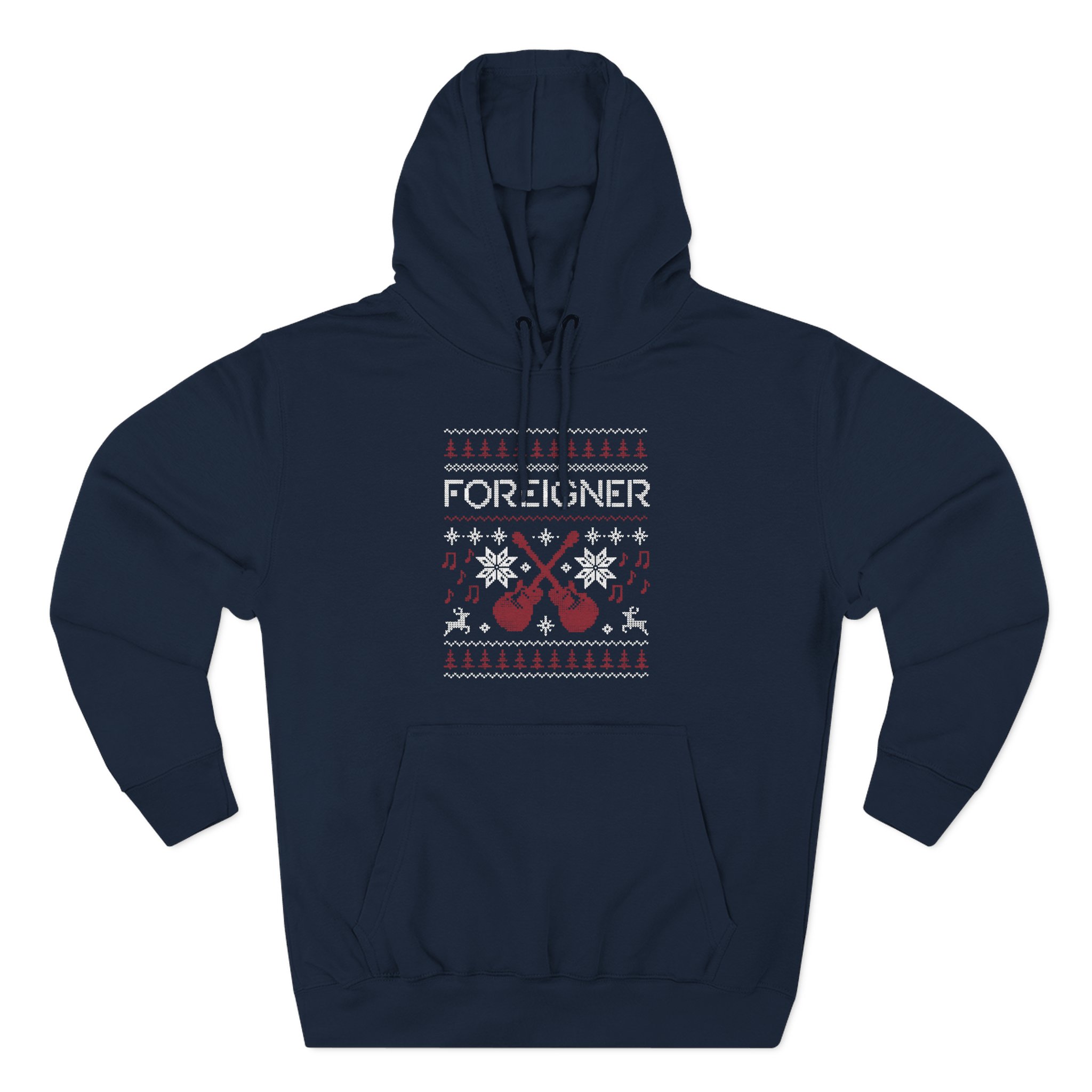 Foreigner Holiday Three-Panel Fleece Hoodie
