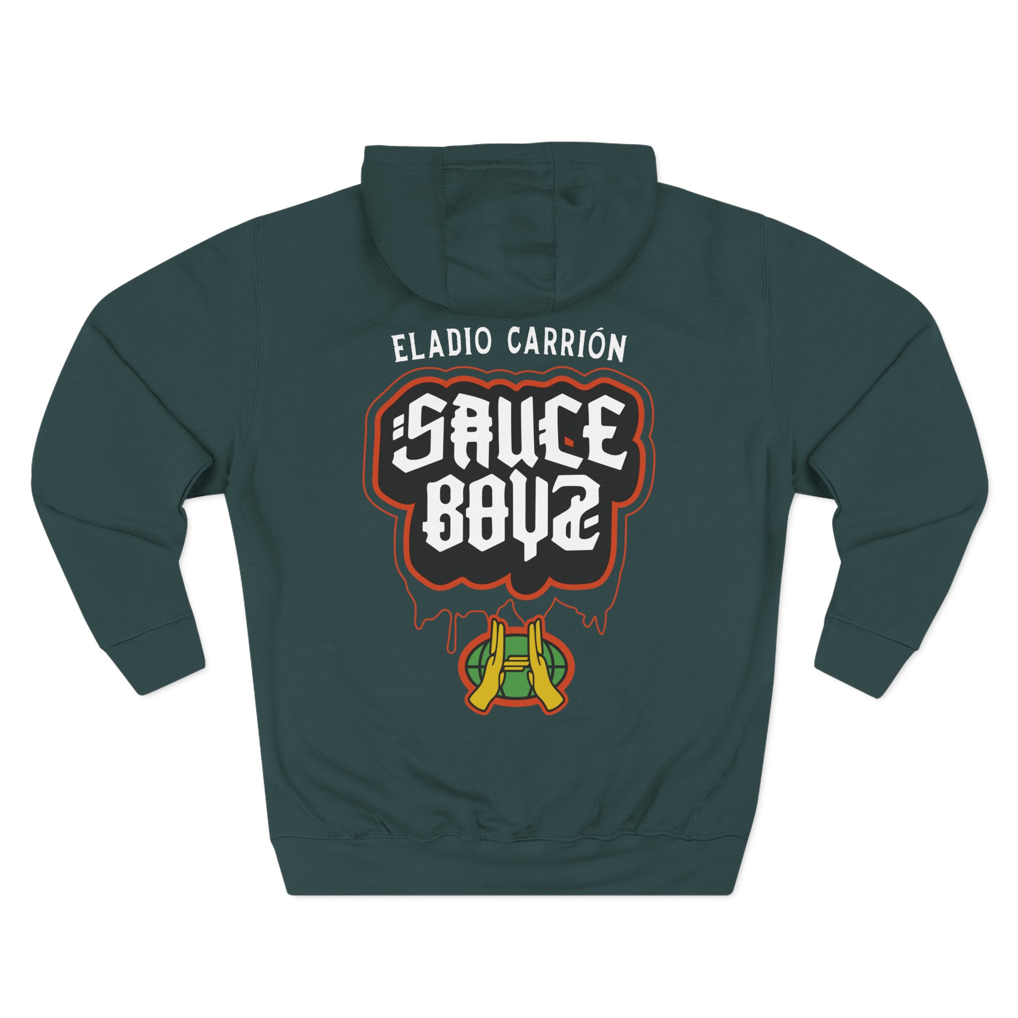 Eladio Carrion Sauce Boyz Three-Panel Fleece Hoodie