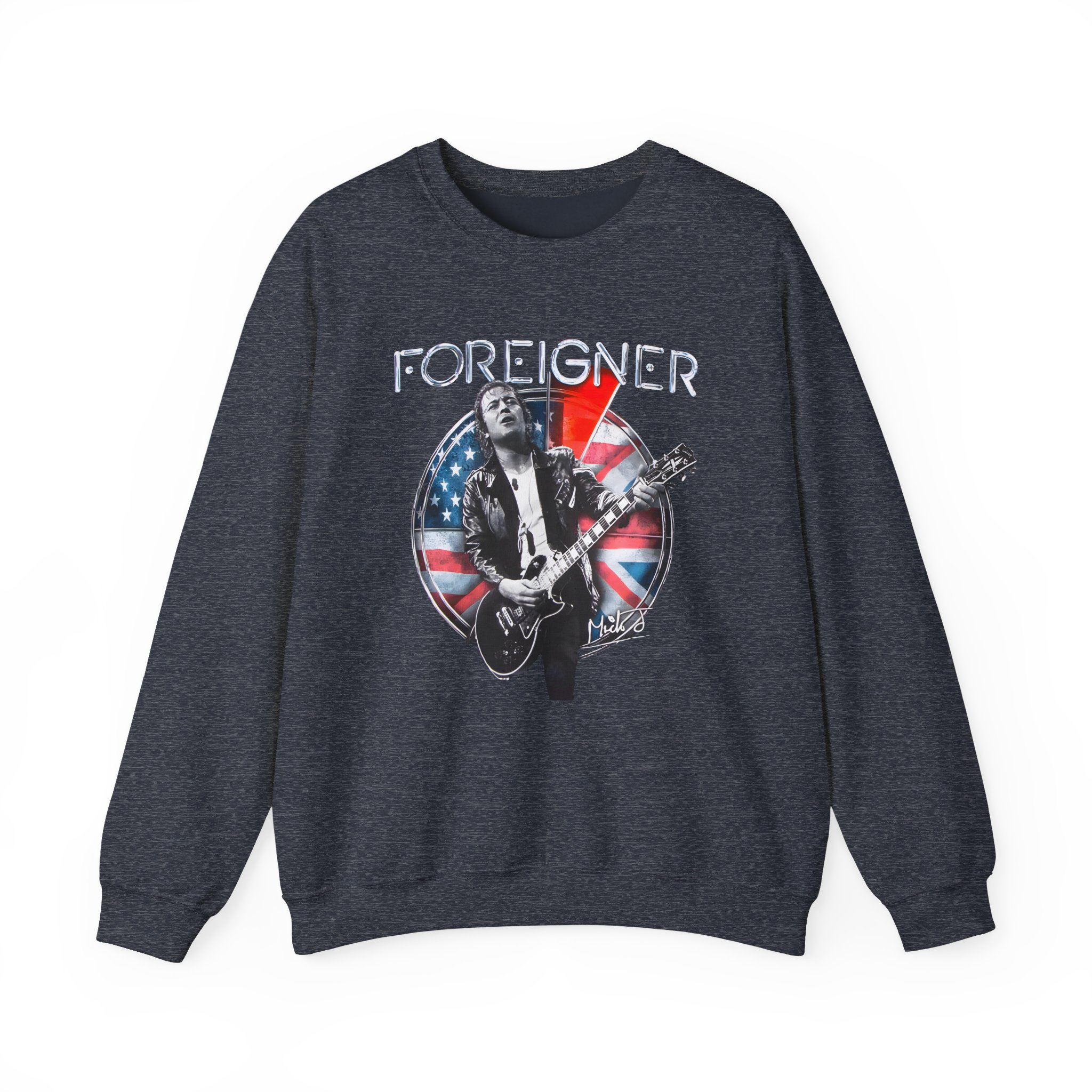 Foreigner Mick Jones Unisex Heavy Blendâ„¢ Crewneck Sweatshirt