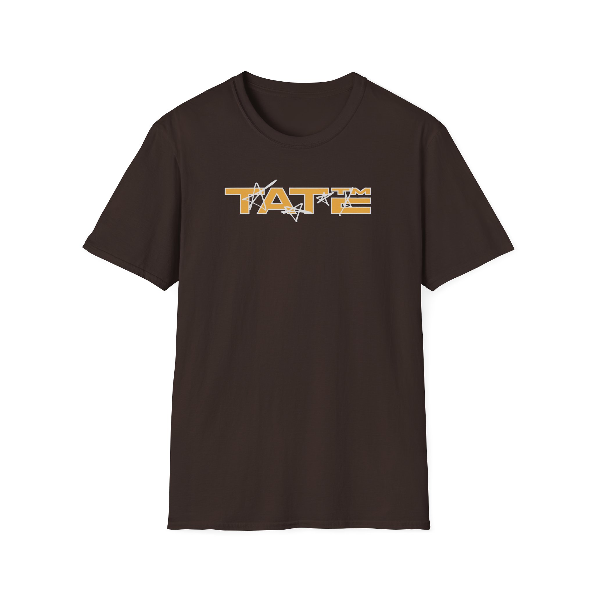 Tate Mcrae Stars Brown Unisex Softstyle T-Shirt
