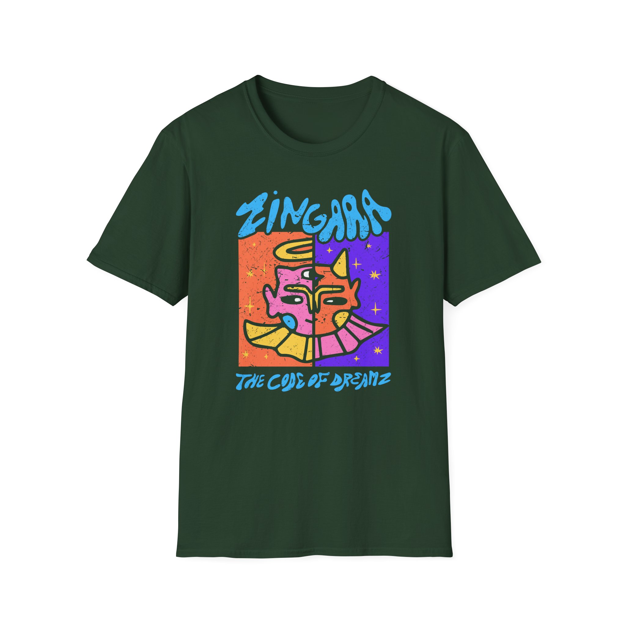 Zingara Good and Evil Unisex Softstyle T-Shirt