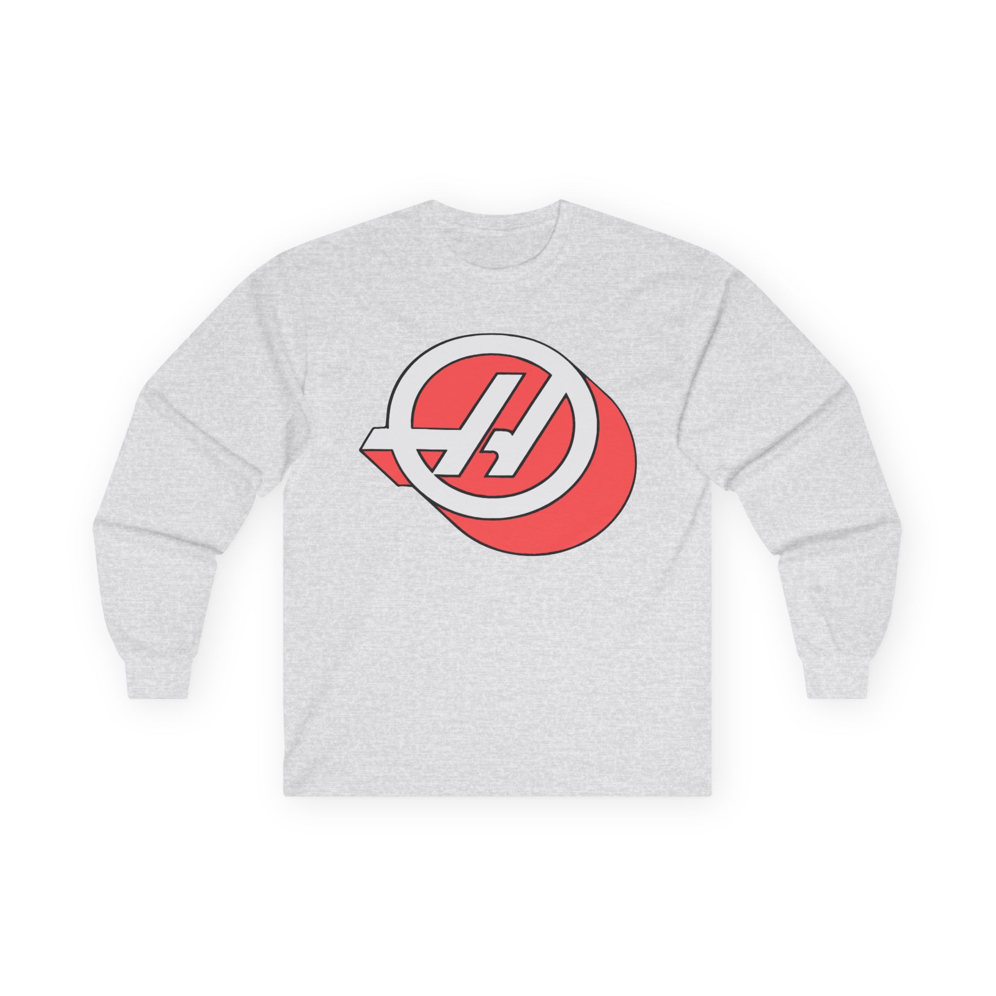 Haas F1 3d Roundel Unisex Ultra Cotton Long Sleeve Tee