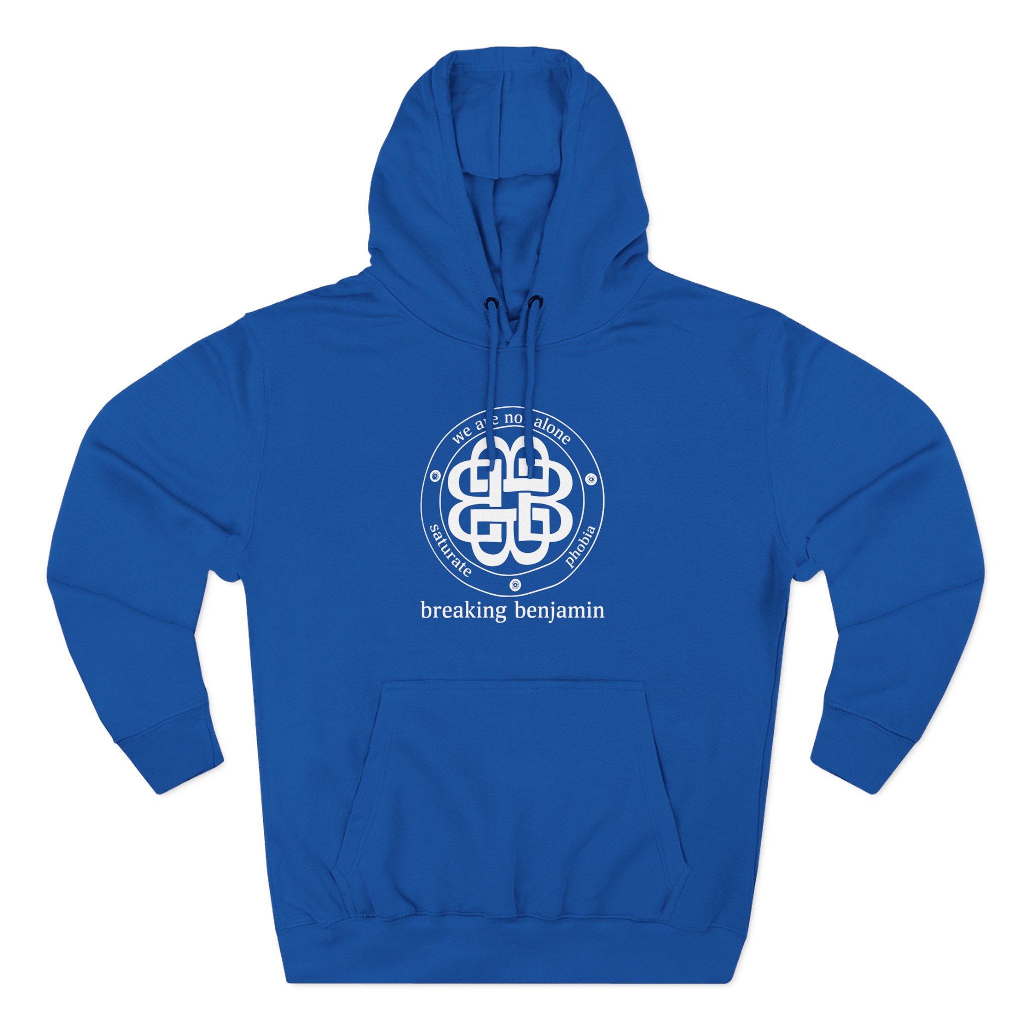 Breaking Benjamin Legacy Logo Three-Panel Fleece Hoodie