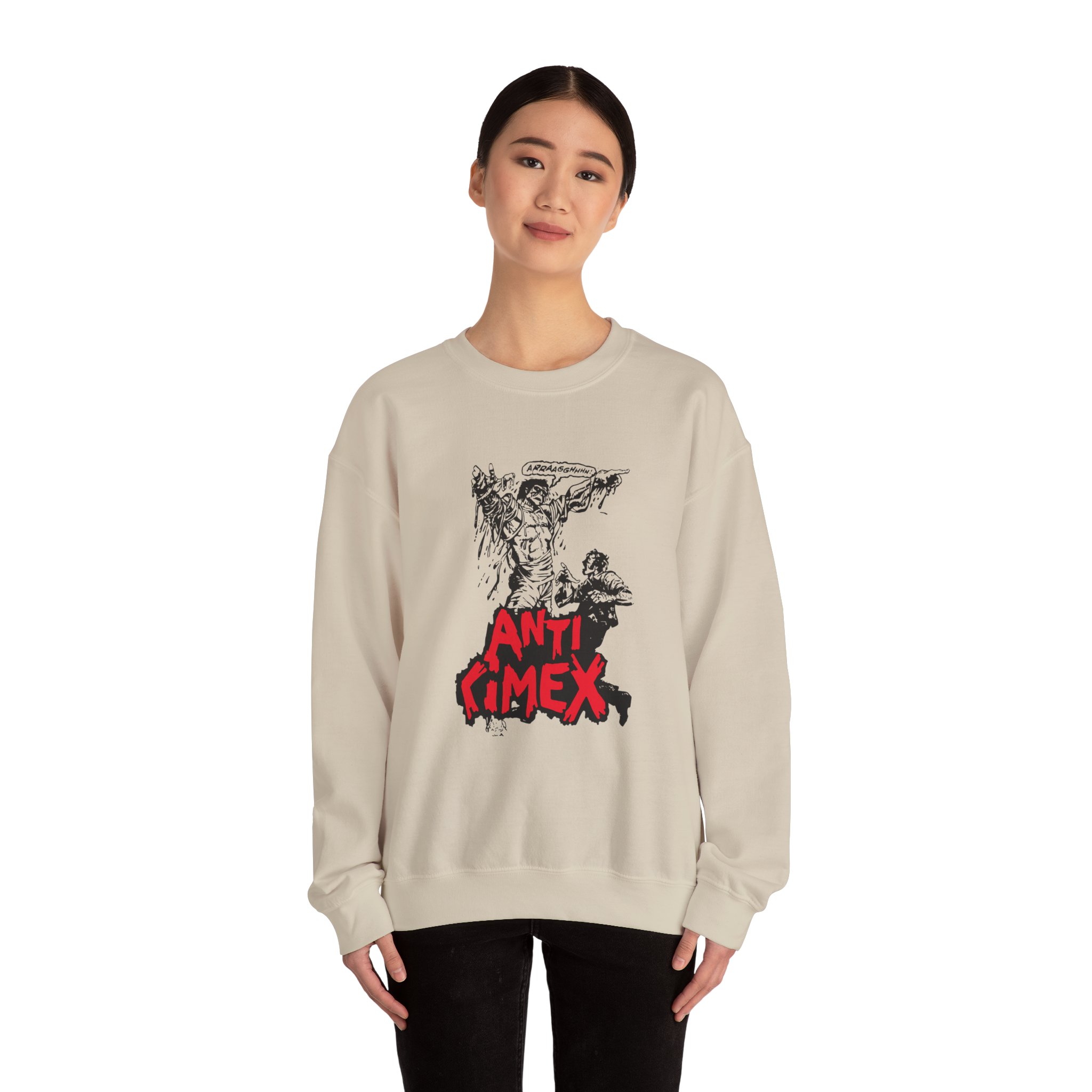 Anti Cimex Frankie Unisex Heavy Blend Crewneck Sweatshirt