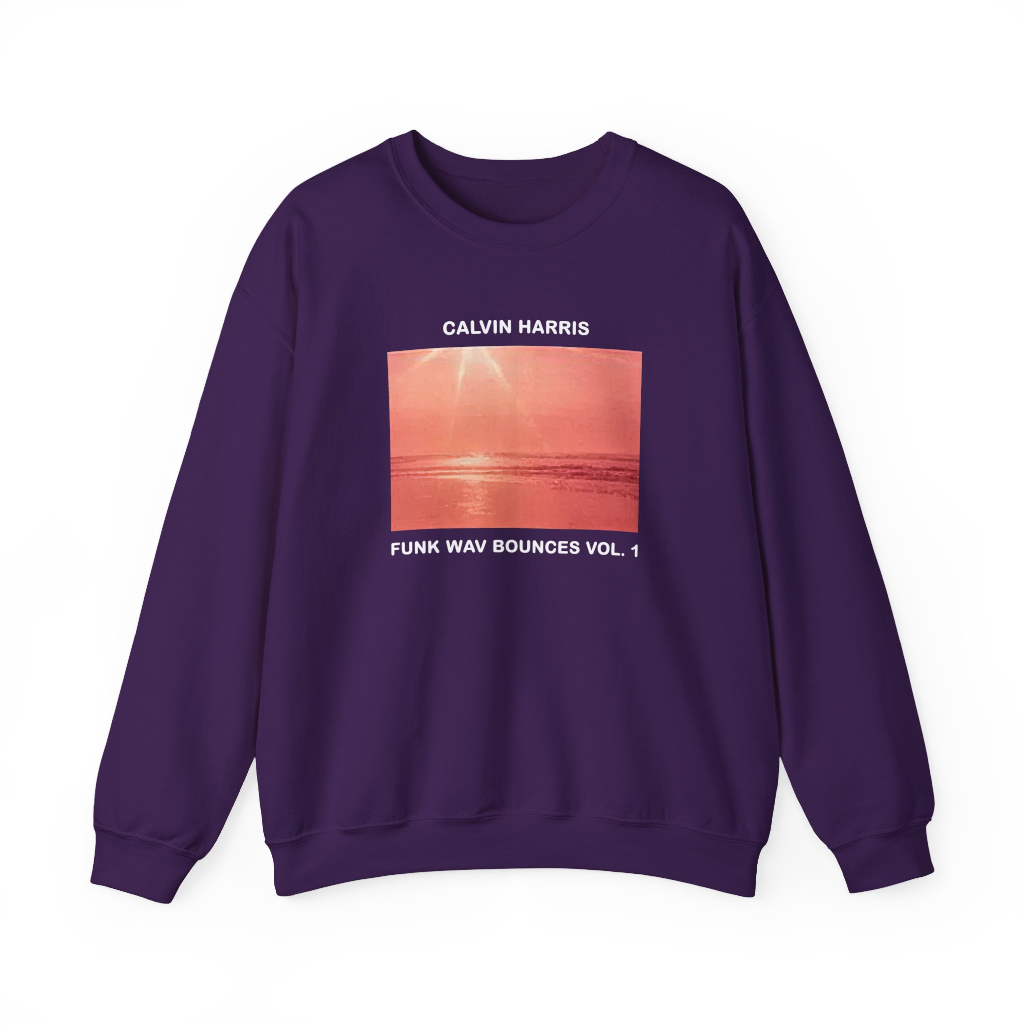 Calvin Harris' Funk Wav Bounces Vol 1 Unisex Heavy Blendâ„¢ Crewneck Sweatshirt
