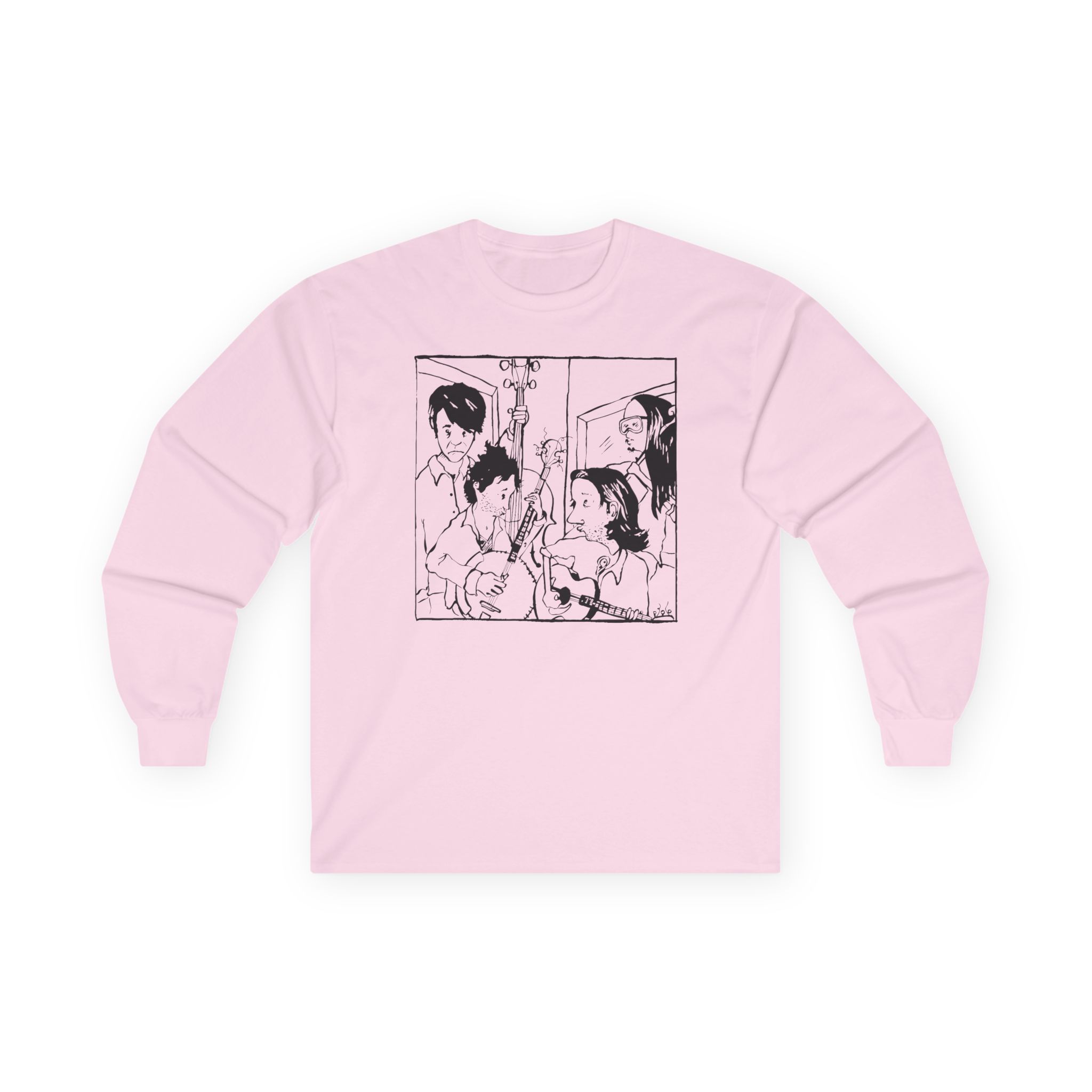 Avett Brothers Seth Drawing Unisex Ultra Cotton Long Sleeve Tee