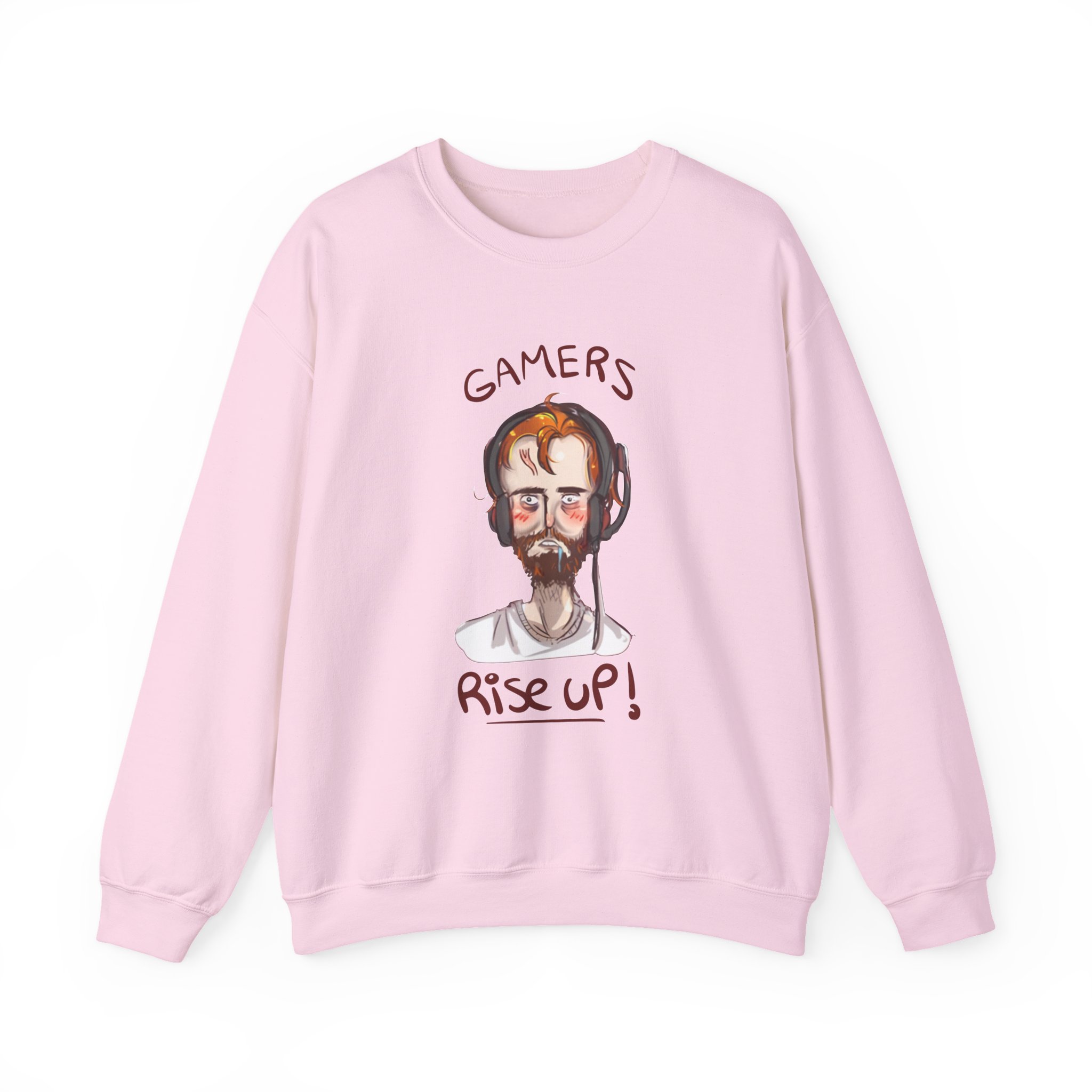 Asmongold Unisex Heavy Blendâ„¢ Crewneck Sweatshirt