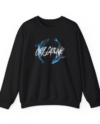 Cruz Cafune Double Shark Unisex Heavy Blend™ Crewneck Sweatshirt