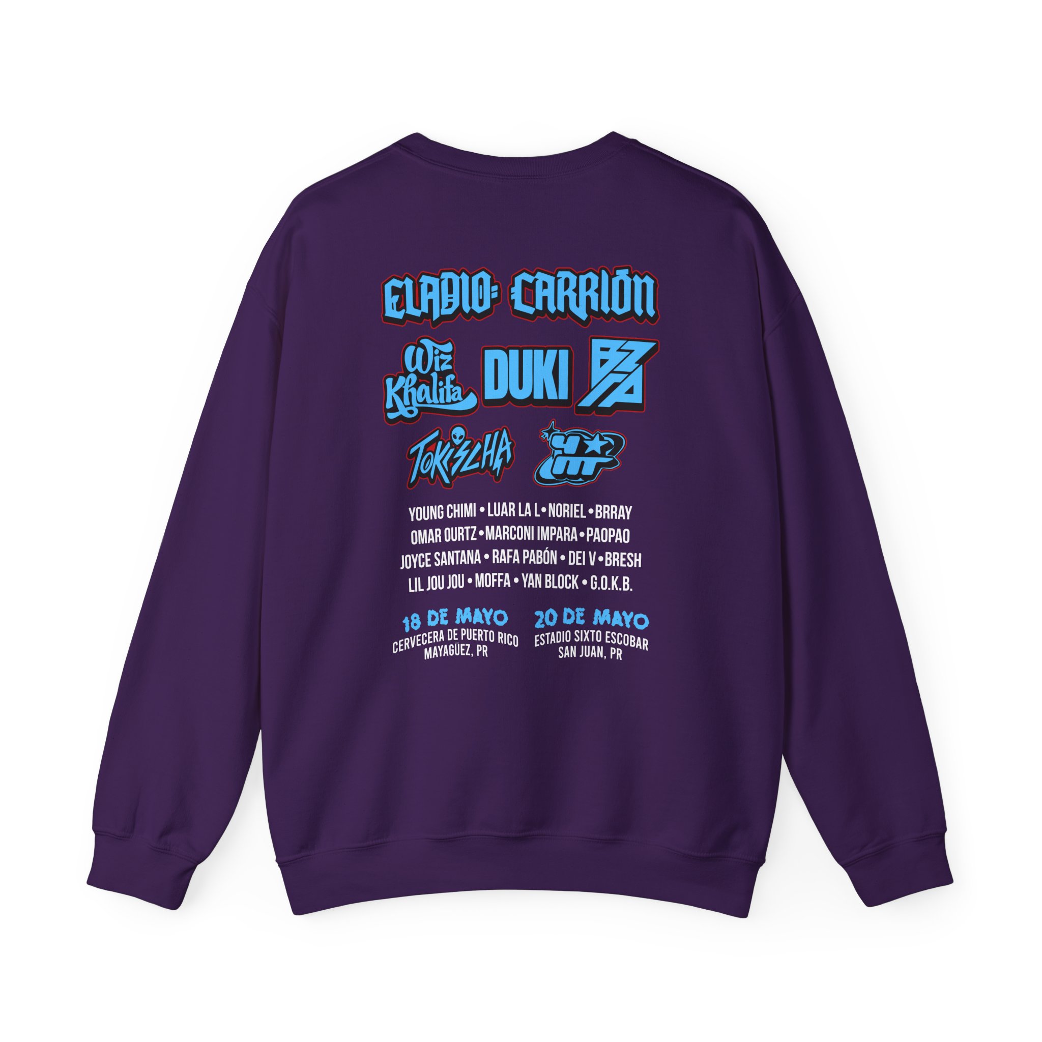 Eladio Carrion Sauce Boyz Fes Unisex Heavy Blendâ„¢ Crewneck Sweatshirt