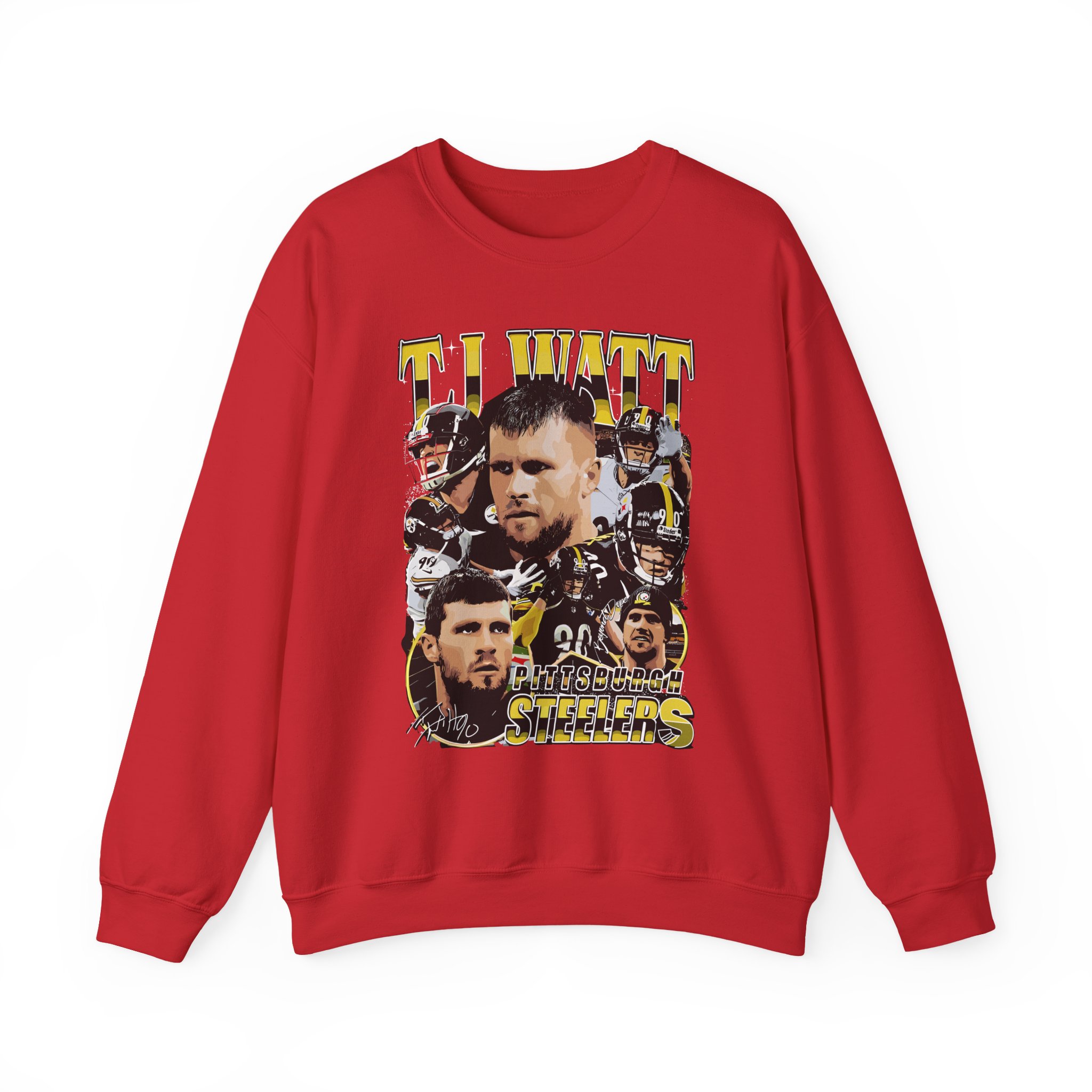 Tj Watt Unisex Heavy Blendâ„¢ Crewneck Sweatshirt