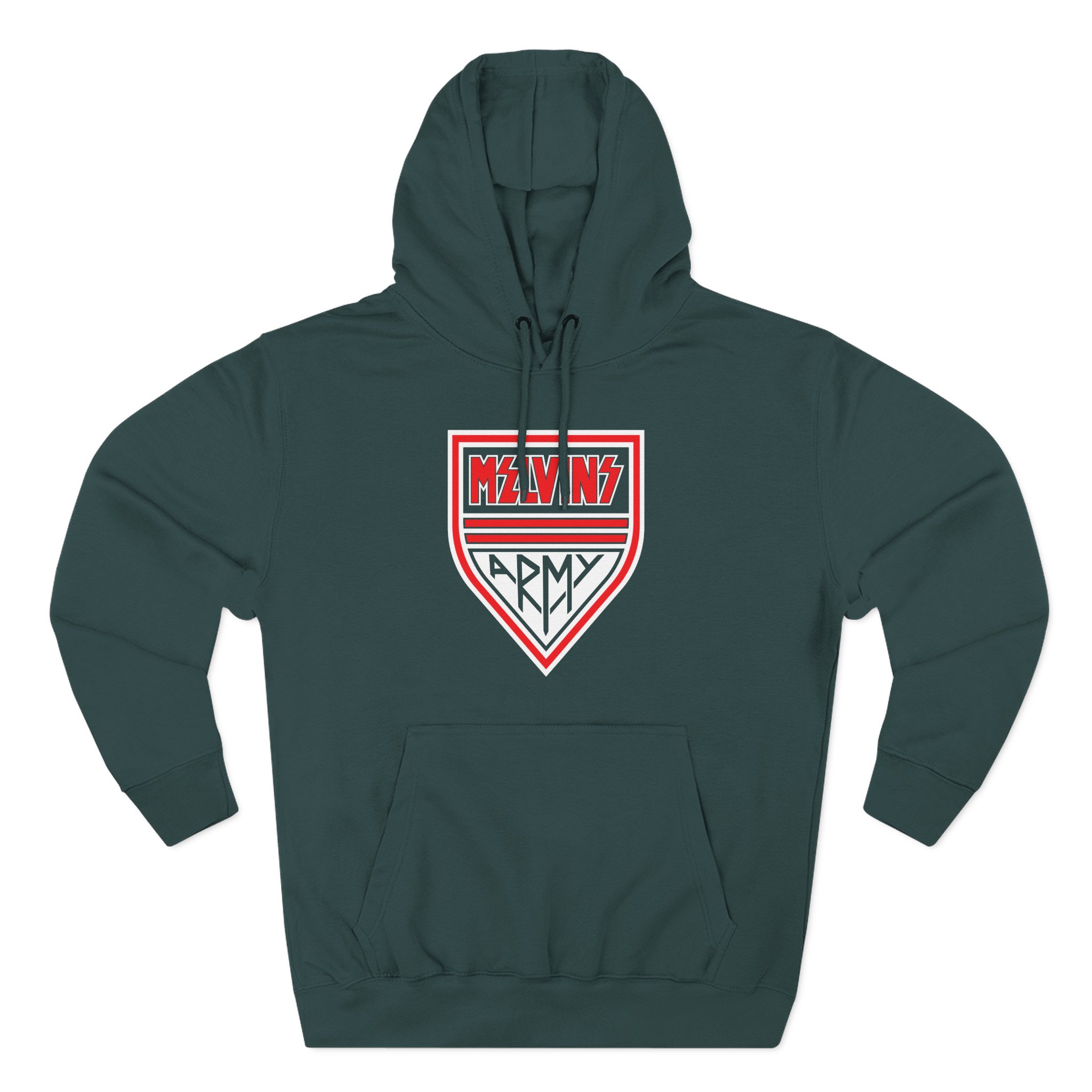 Melvins Army Three-Panel Fleece Hoodie