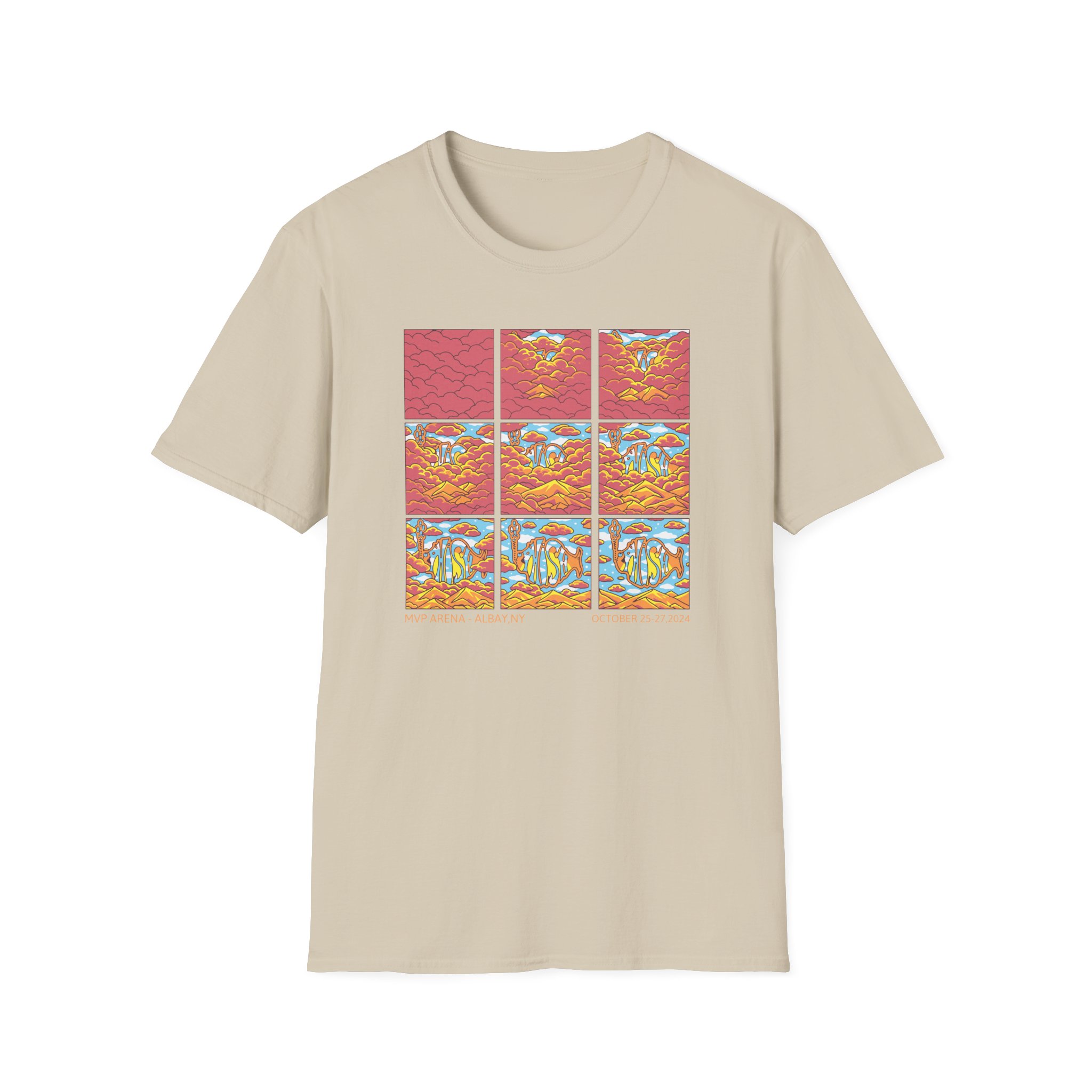 Phish Divided Sky Evolution Unisex Softstyle T-Shirt