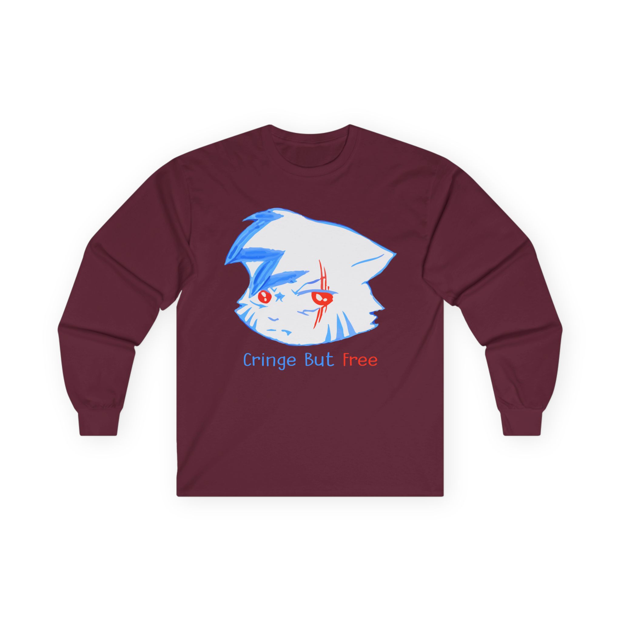Izzzyzzz Cringe but Free Unisex Ultra Cotton Long Sleeve Tee