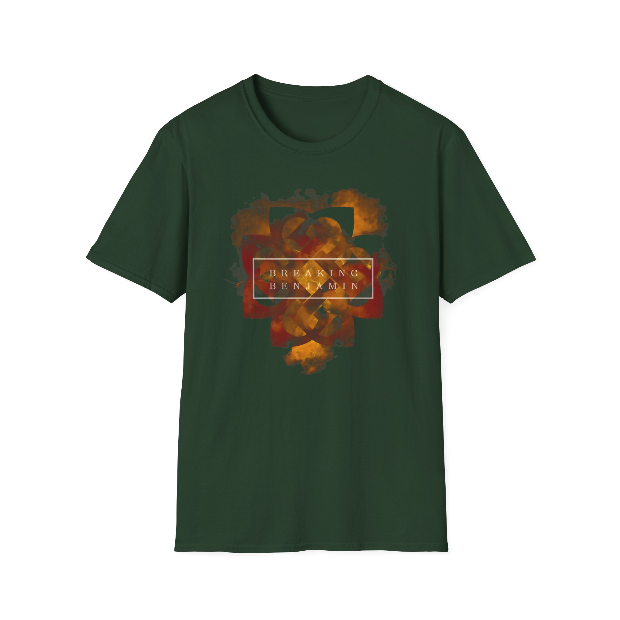 Breaking Benjamin Fire Cloud Unisex Softstyle T-Shirt