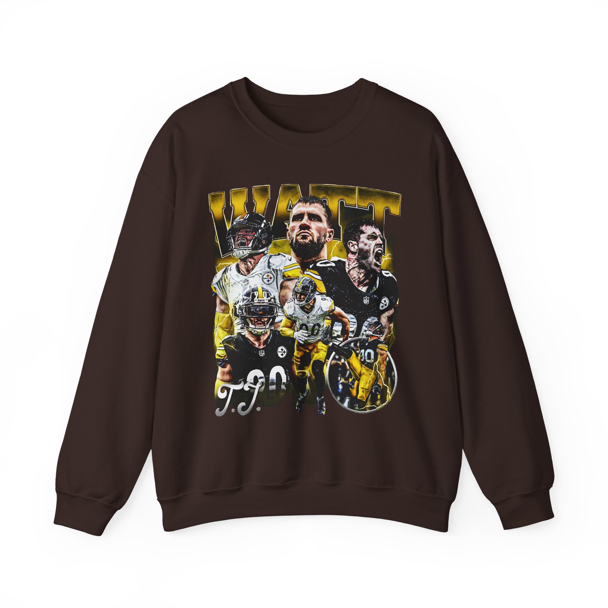 Tj Watt Unisex Heavy Blendâ„¢ Crewneck Sweatshirt