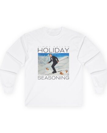 Jimmy Fallon Holiday Seasoning Unisex Ultra Cotton Long Sleeve Tee