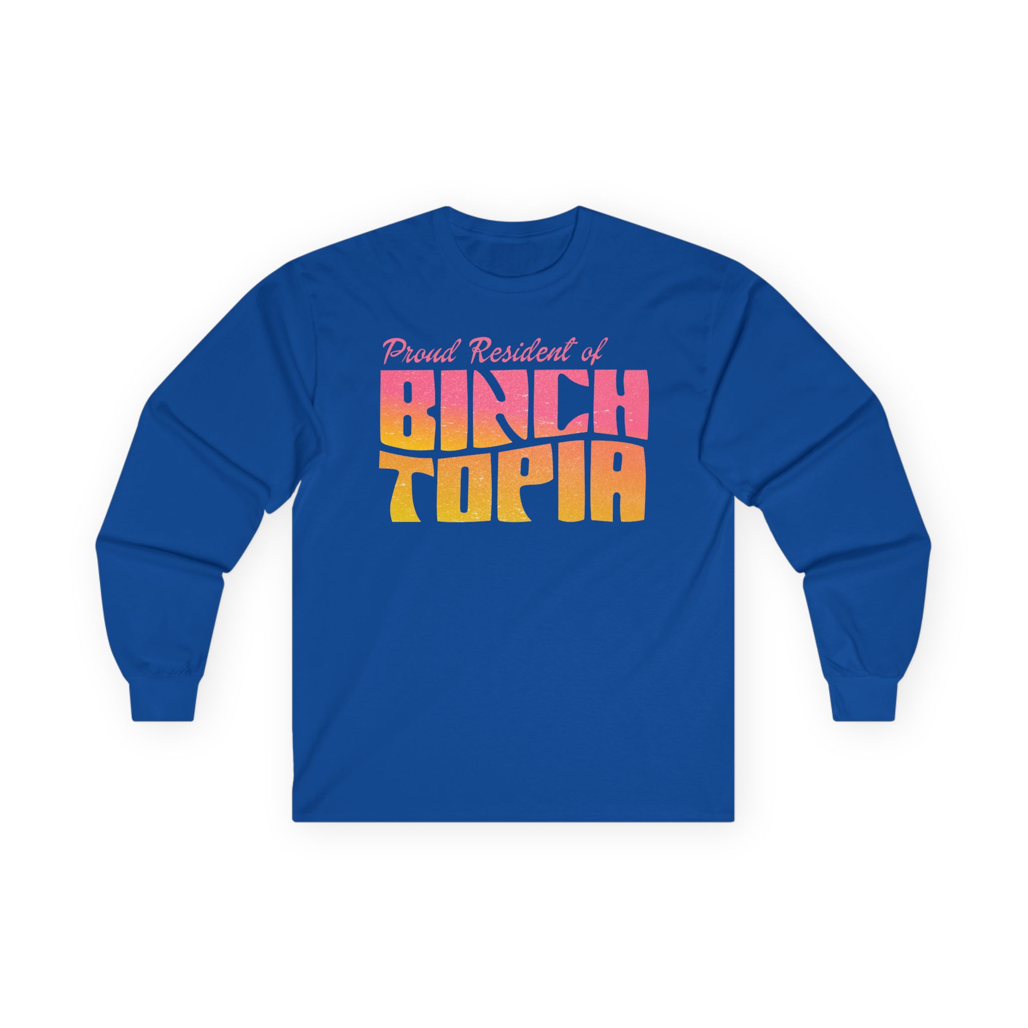 Binchtopia Unisex Ultra Cotton Long Sleeve Tee