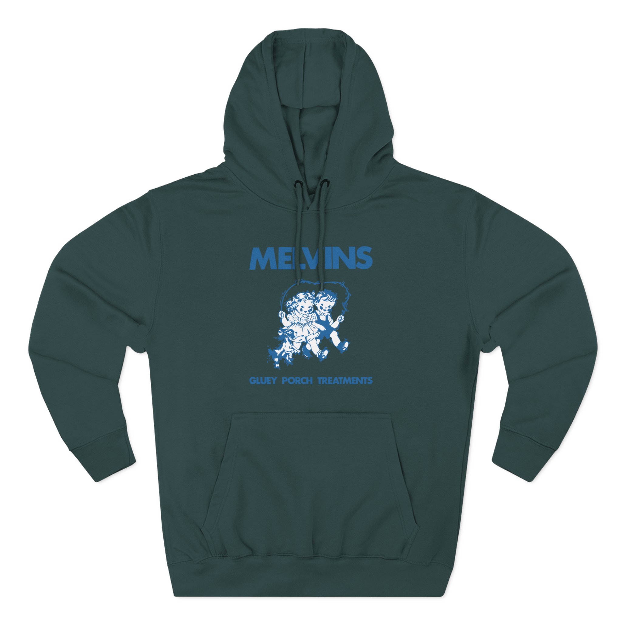 Melvins Gluey Porch Treatments Three-Panel Fleece Hoodie