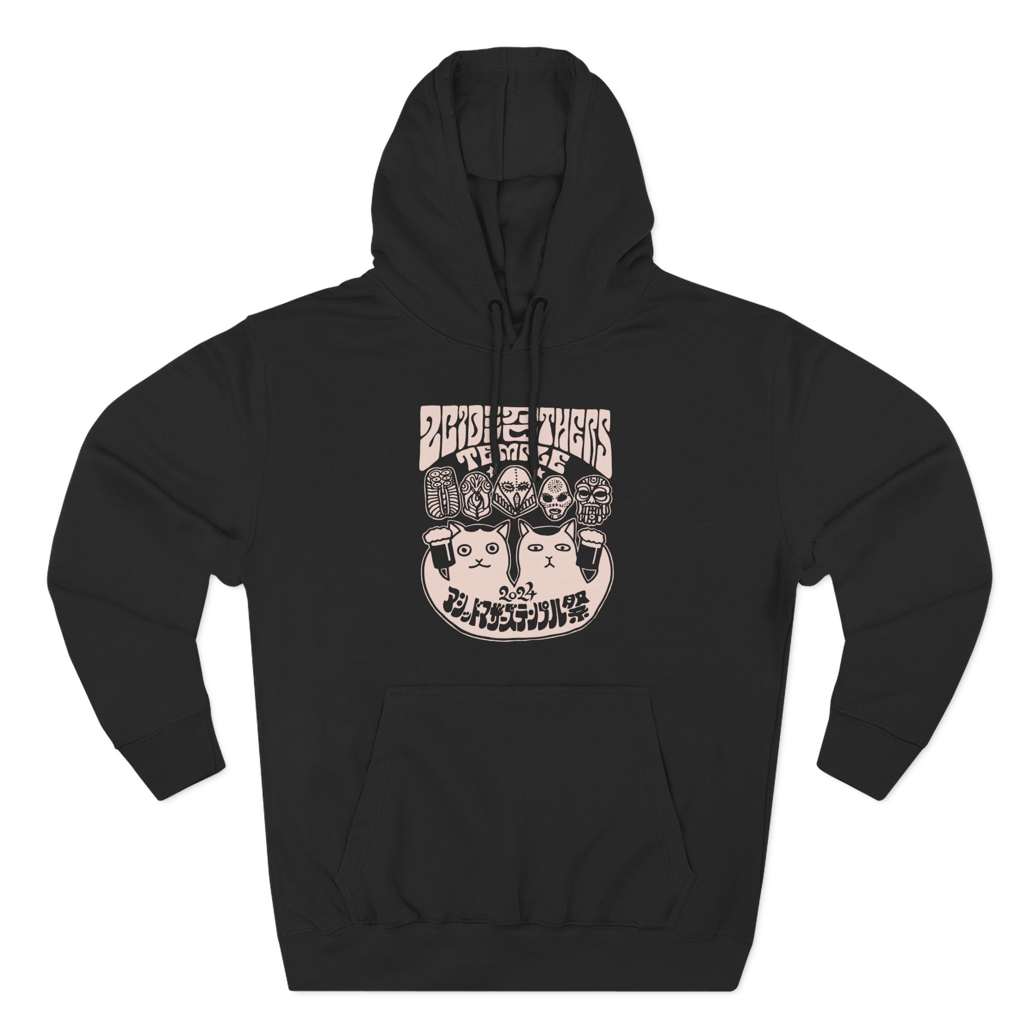 Acid Mothers Temple Three-Panel Fleece Hoodie
