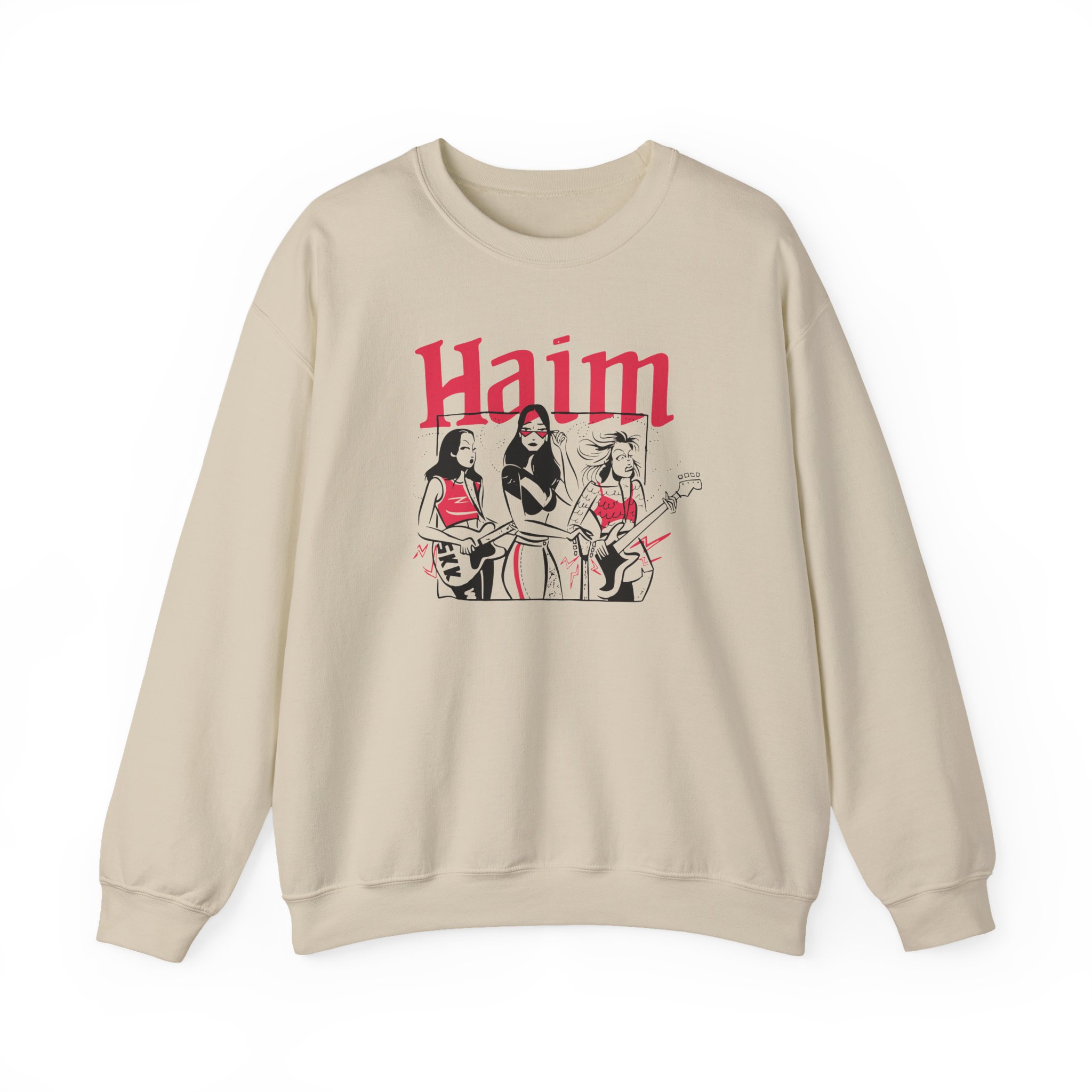 Haim Unisex Heavy Blendâ„¢ Crewneck Sweatshirt