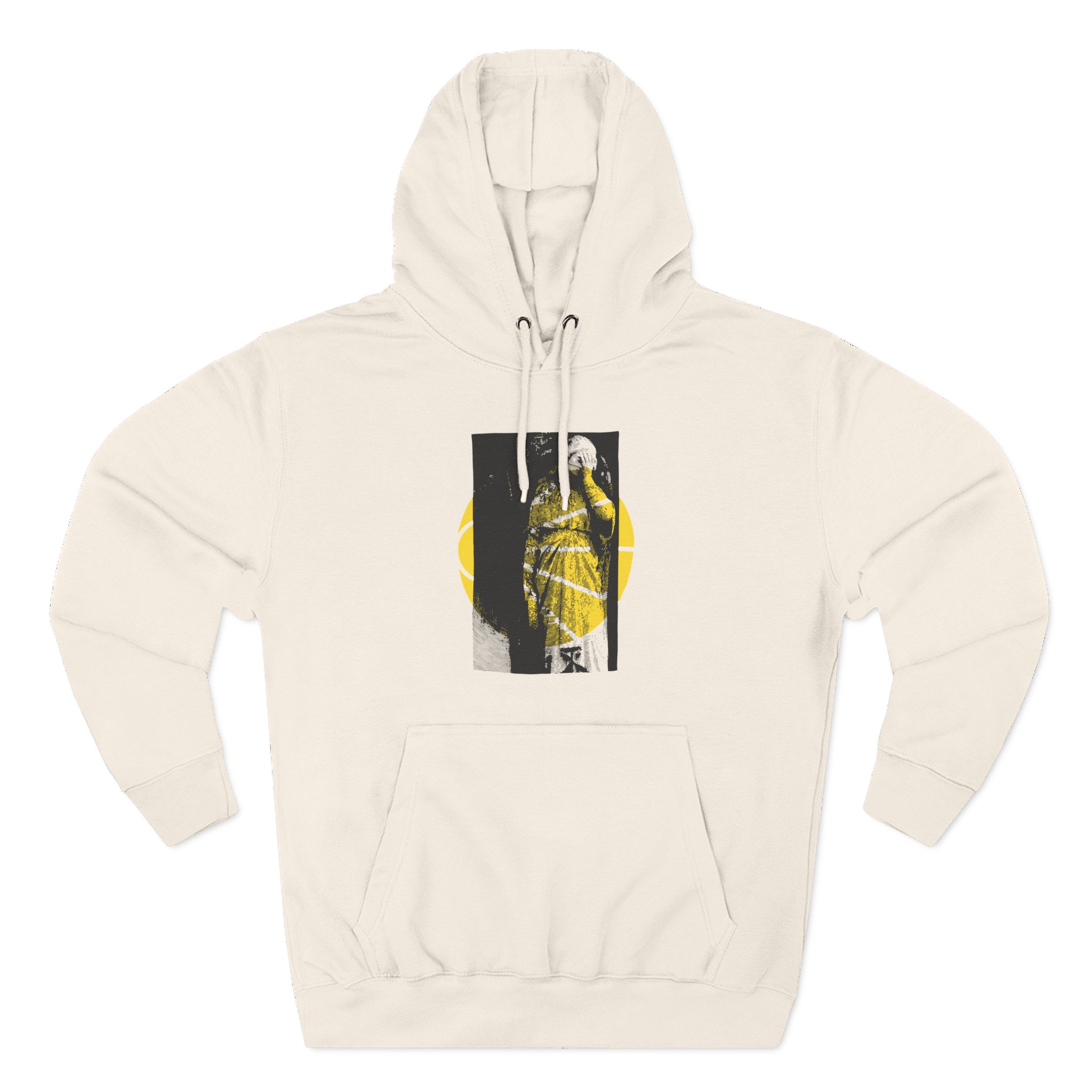 Pianos Become the Teeth Statue Three-Panel Fleece Hoodie