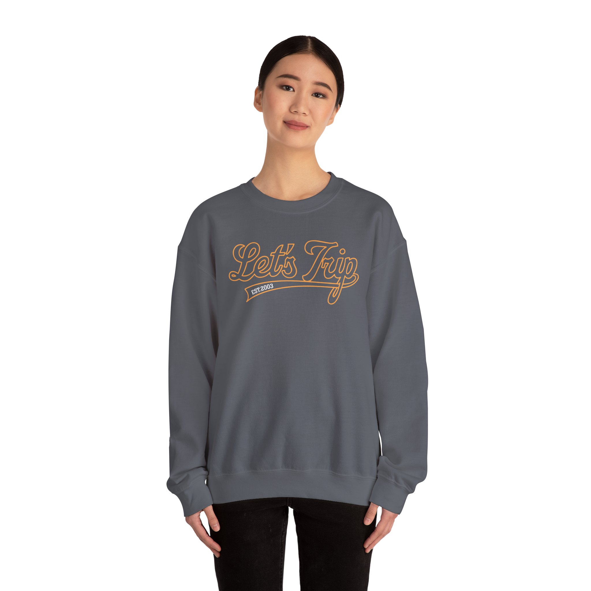 Sturniolo Let's Trip Script Unisex Heavy Blendâ„¢ Crewneck Sweatshirt