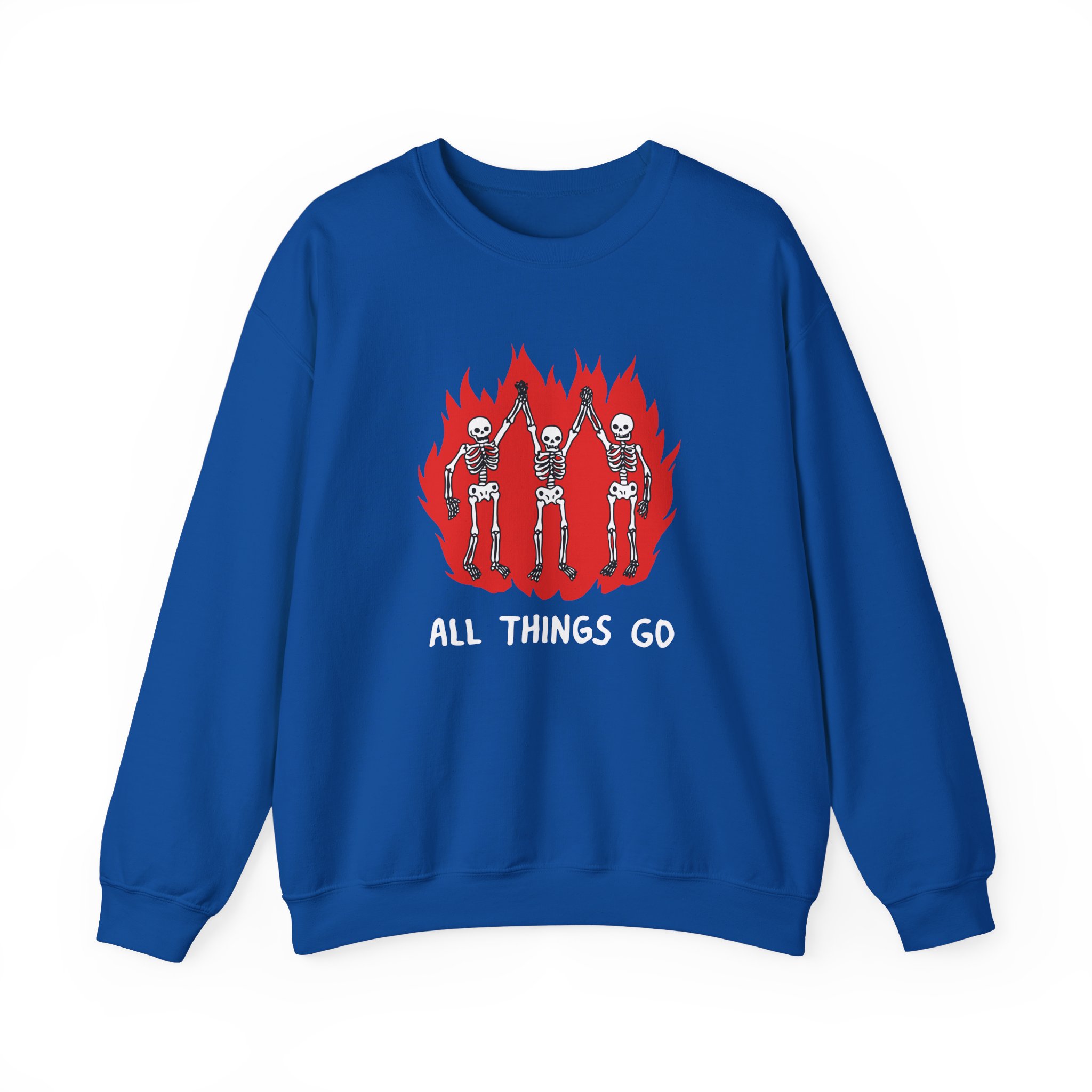All Things Go Unisex Heavy Blendâ„¢ Crewneck Sweatshirt