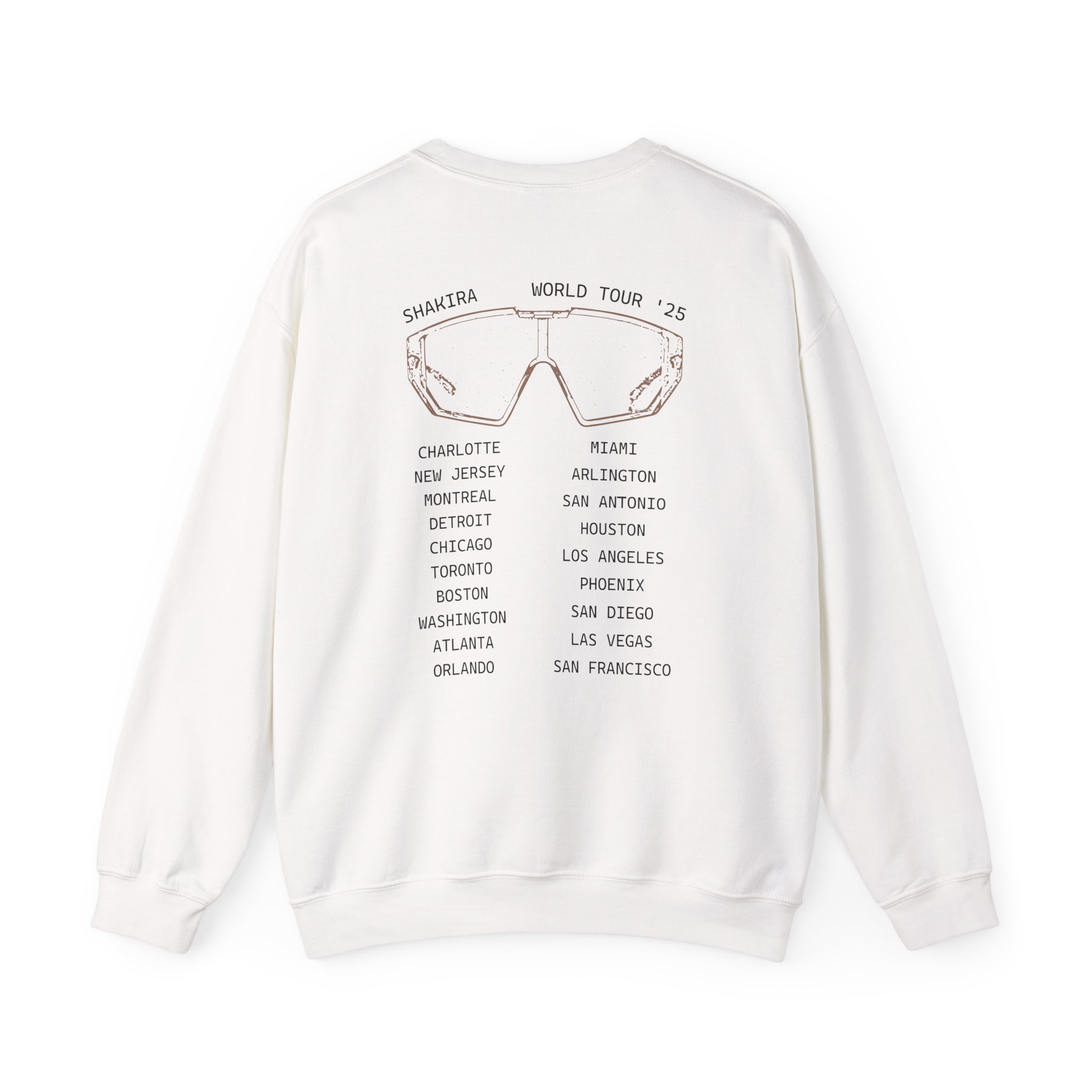 Shakira Sunglasses Unisex Heavy Blendâ„¢ Crewneck Sweatshirt