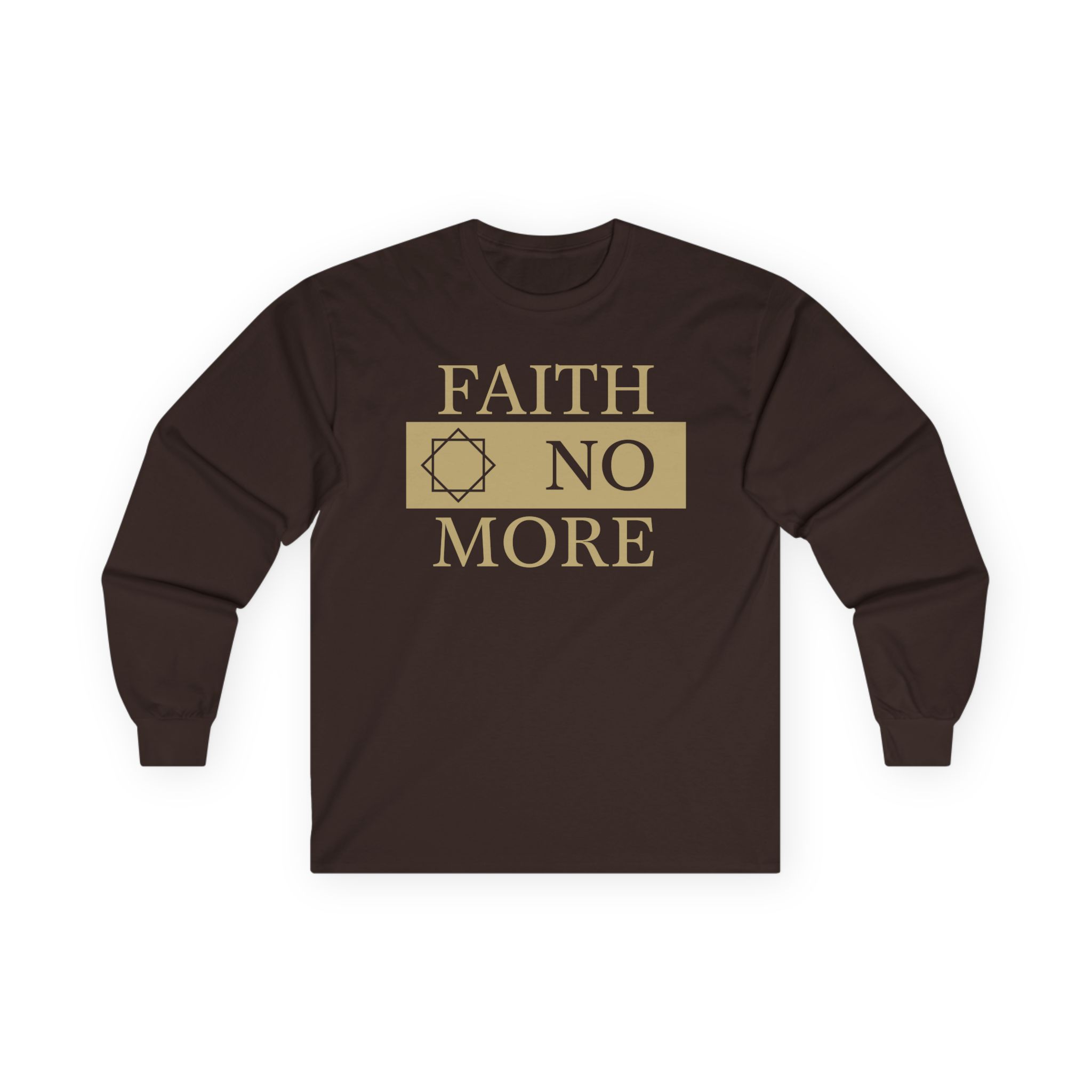 Faith No More Gold Logo Unisex Ultra Cotton Long Sleeve Tee