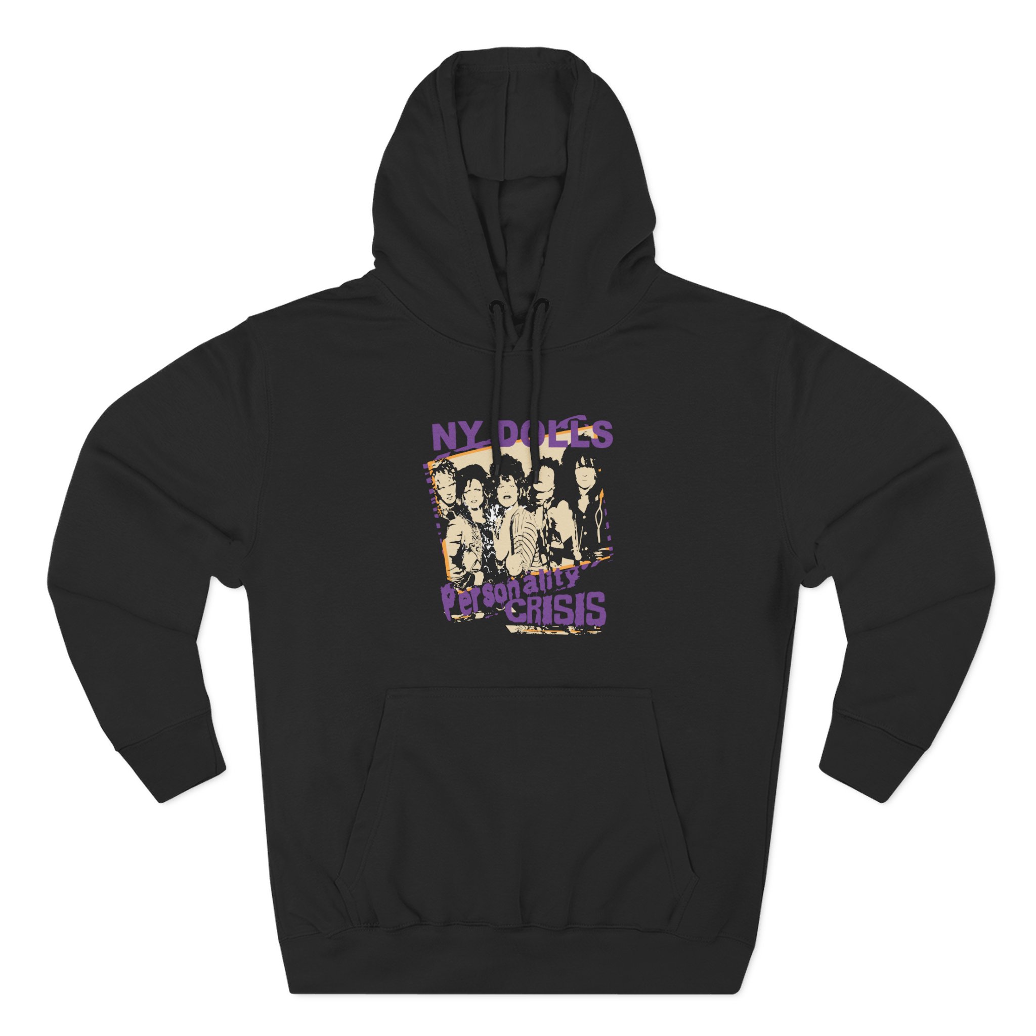 New York Dolls Personality Crisis Three-Panel Fleece Hoodie