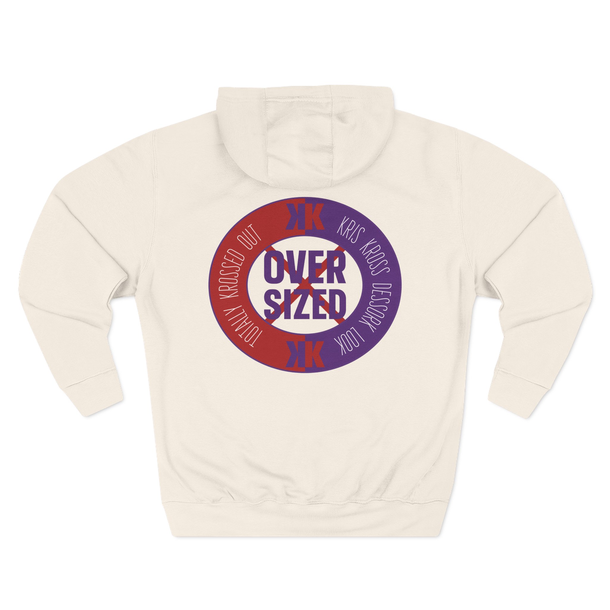 Vintage Kris Kross Totally Krossed Out Three-Panel Fleece Hoodie