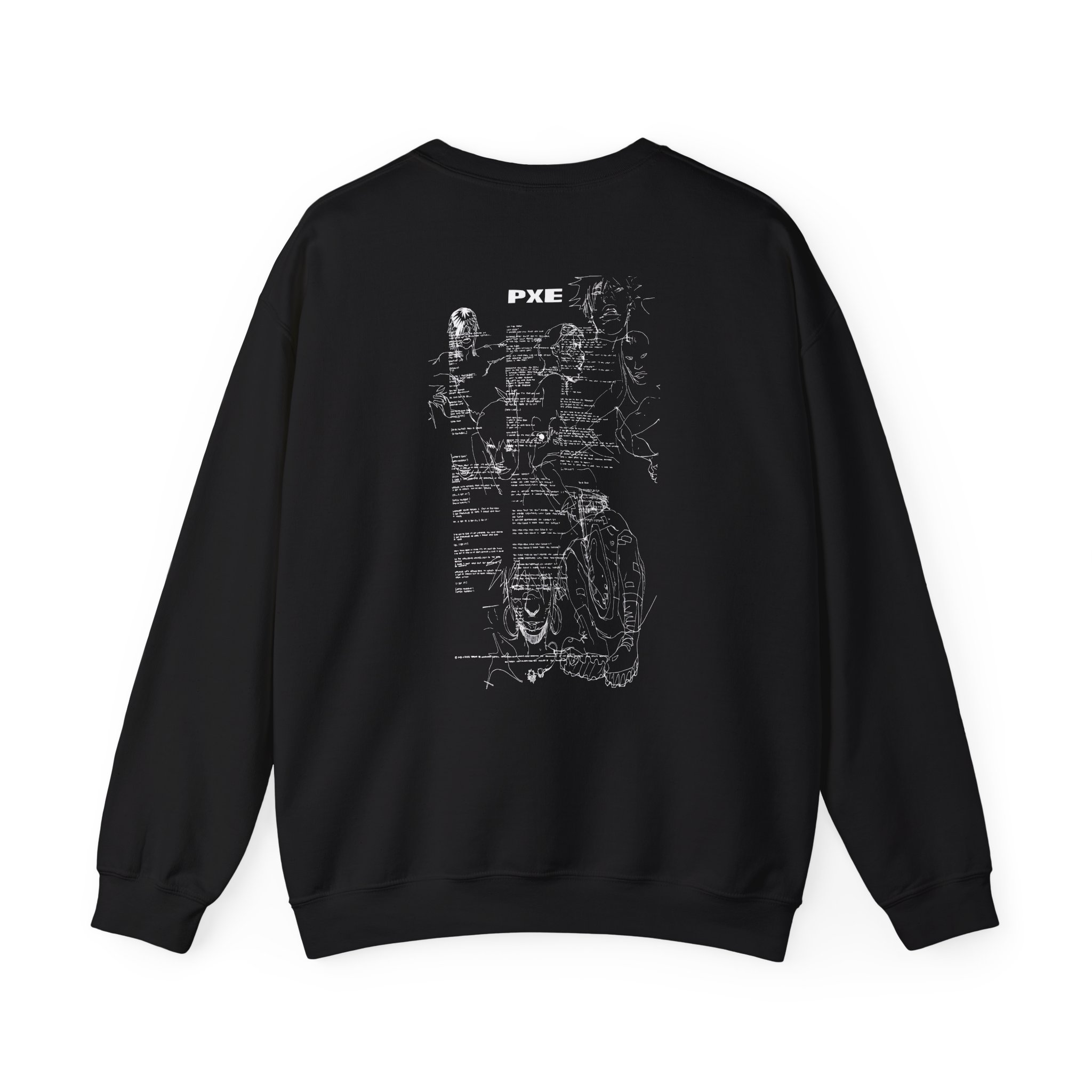 Ecco2k in the Flesh Unisex Heavy Blendâ„¢ Crewneck Sweatshirt