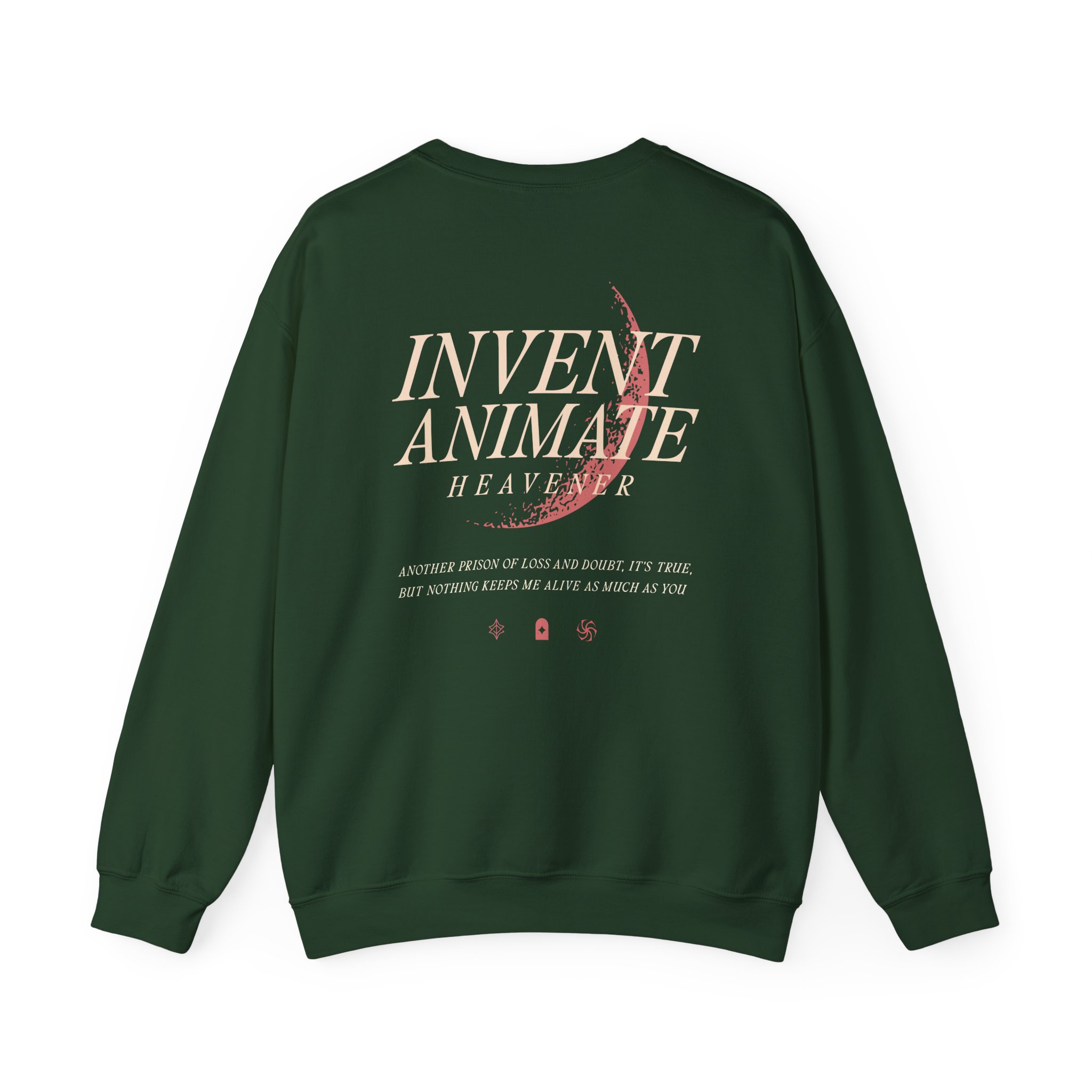 Invent Animate Band Unisex Heavy Blendâ„¢ Crewneck Sweatshirt