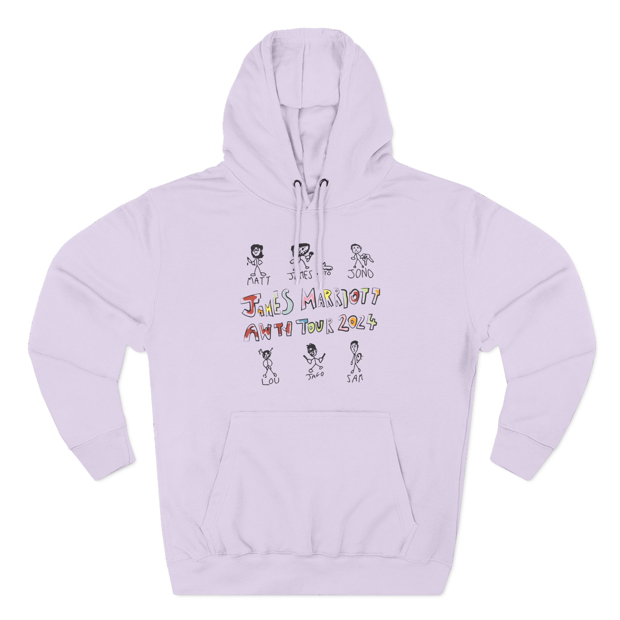 2024 James Marriott Three-Panel Fleece Hoodie