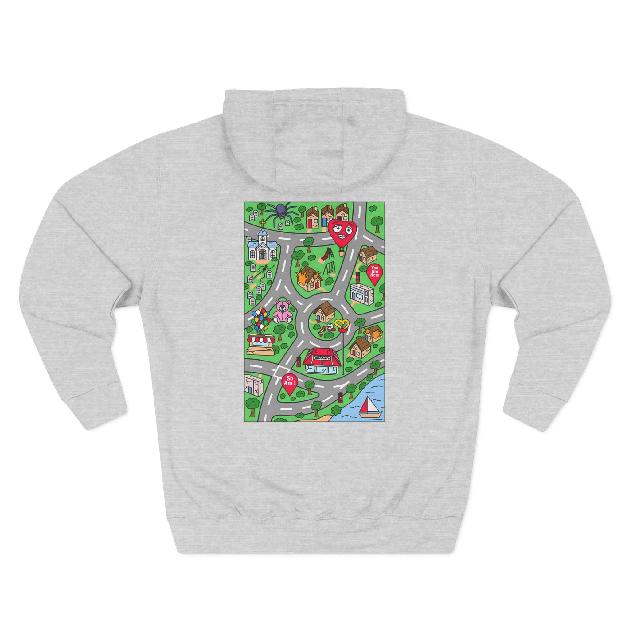 James Marriott Are We There Yet Three-Panel Fleece Hoodie