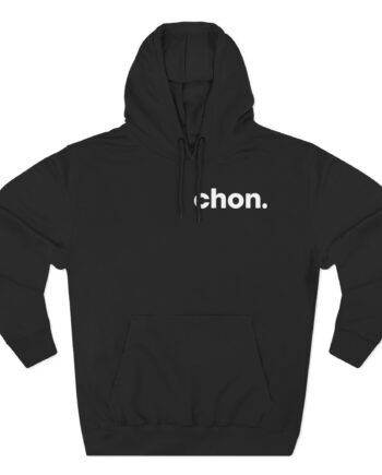 Chon homey Three-Panel Fleece Hoodie