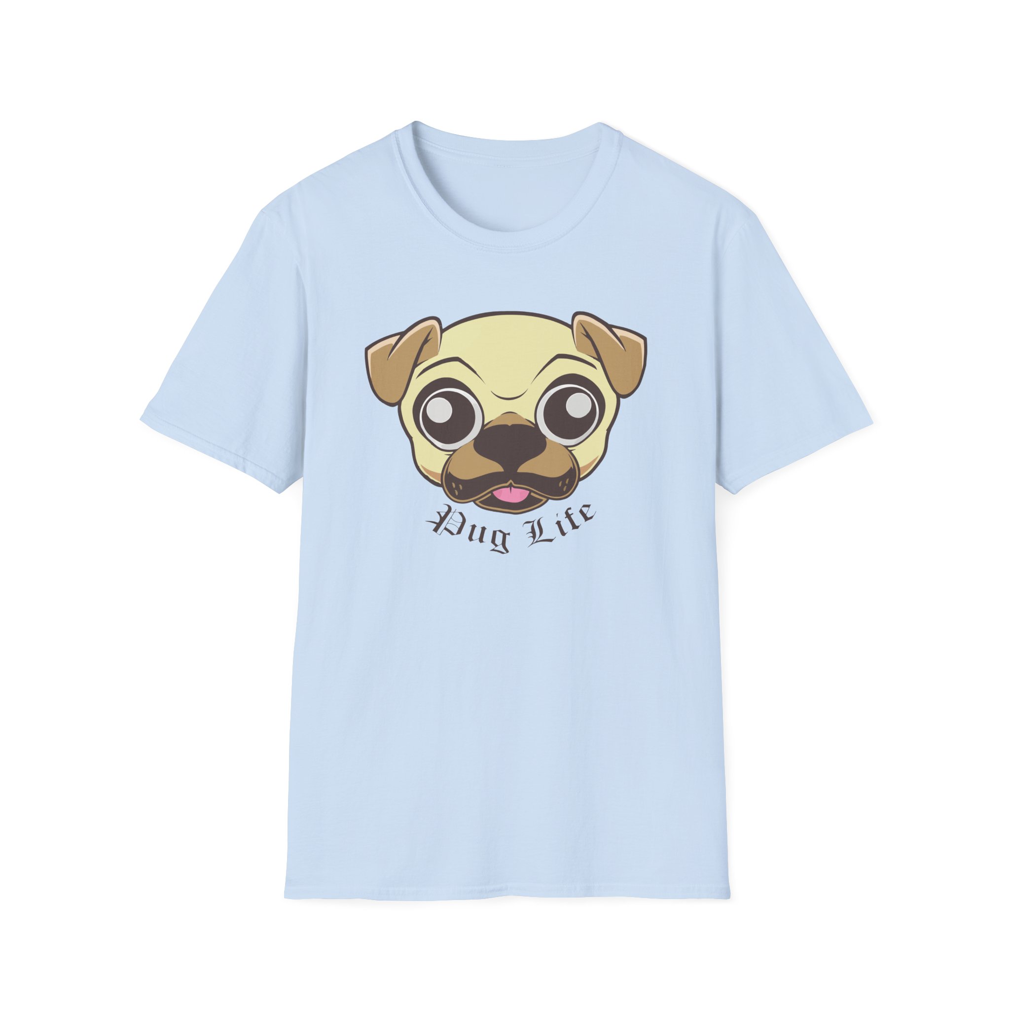 Morgz Pug Life Unisex Softstyle T-Shirt
